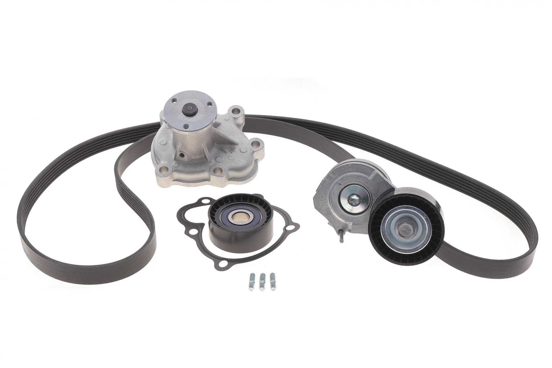 Комплект ременя генератора + помпа Opel Astra J/Corsa/Meriva 1.7D 09- (6PK1718)