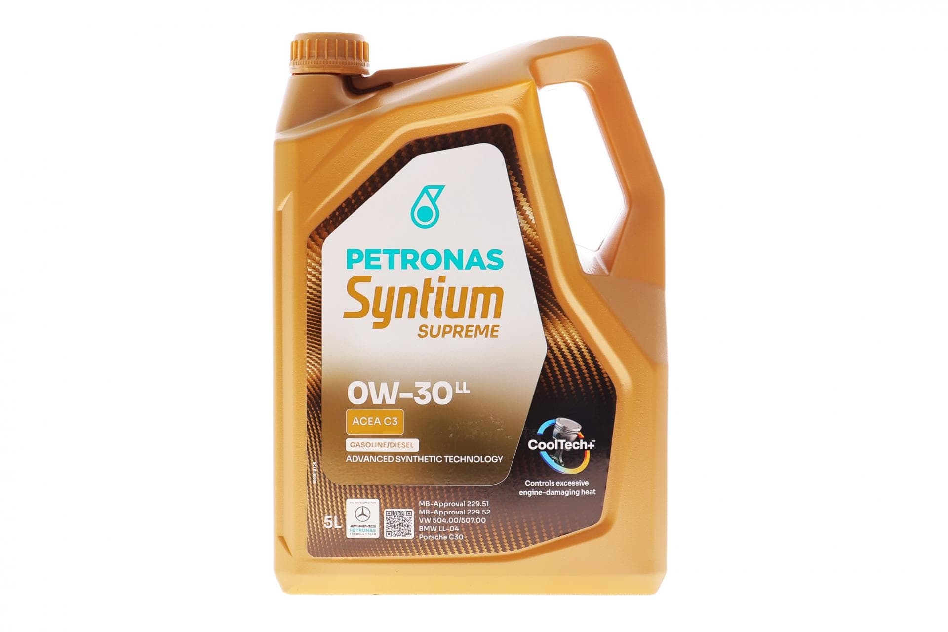 Олива 0W30 SYNTIUM SUPREME LL (5L) (BMW LL-04/LL-19 FE/RN0700/MB 229.51/MB 229.52/VW504.00/507.00) (ACEA C3) з-на для 70662M12EU