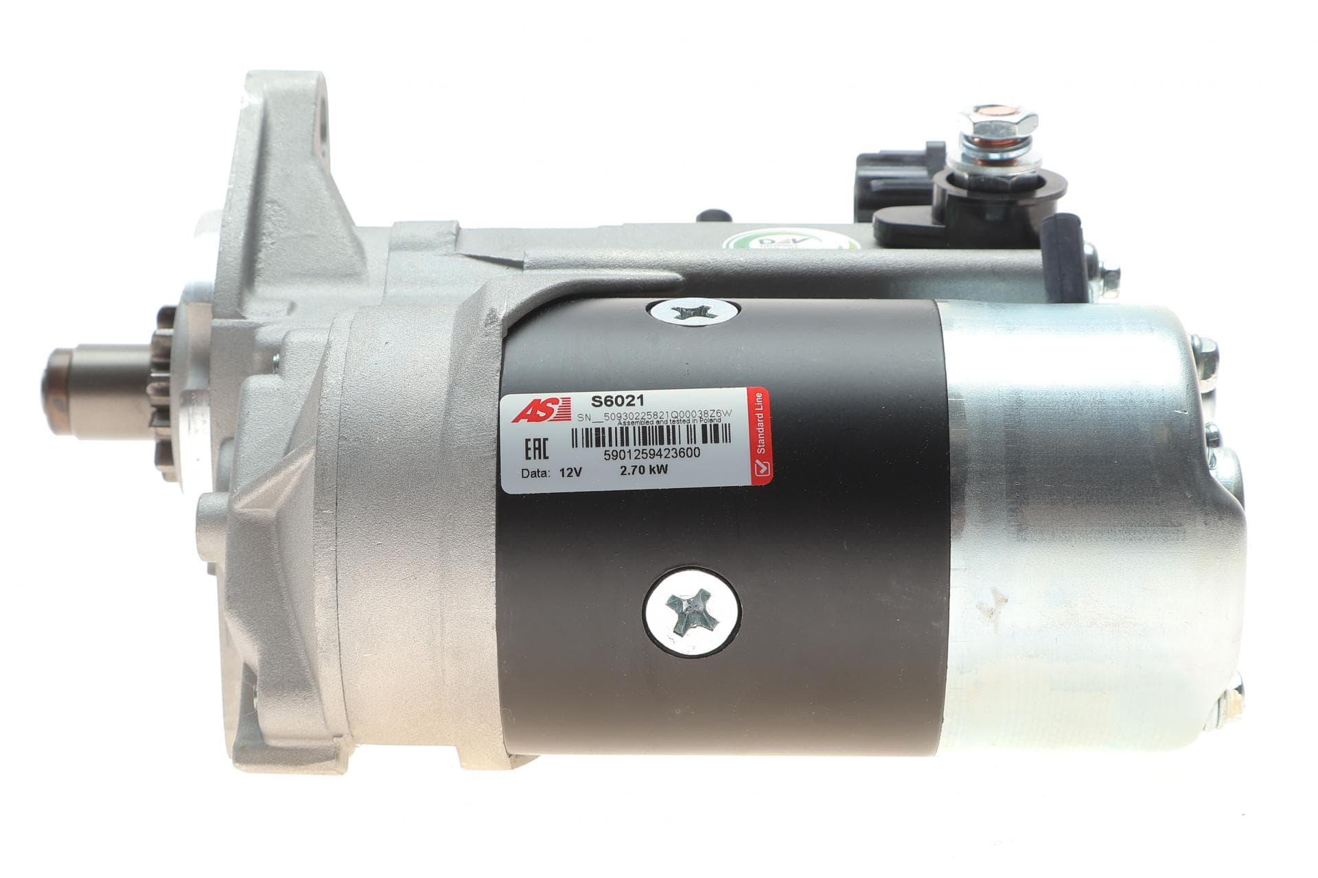 Стартер Toyota Land Cruiser 2.5D/2.8D/3.0D 95- (2.7kw) (12V) (z=11)