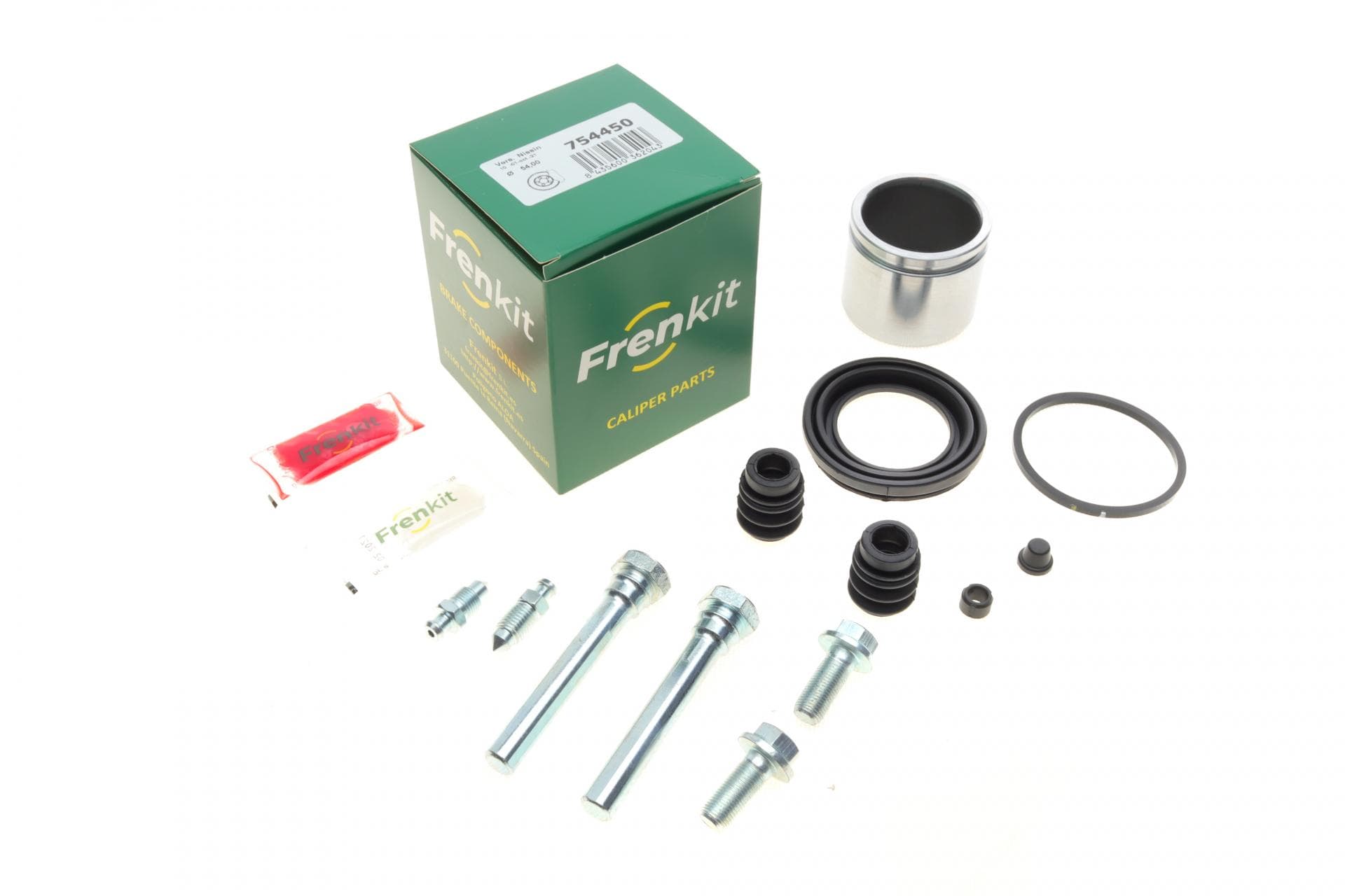 Ремкомплект супорта (переднього) Honda Civic 01- (d=54mm) (Nih)(+1 поршень/направляюча) SuperKit
