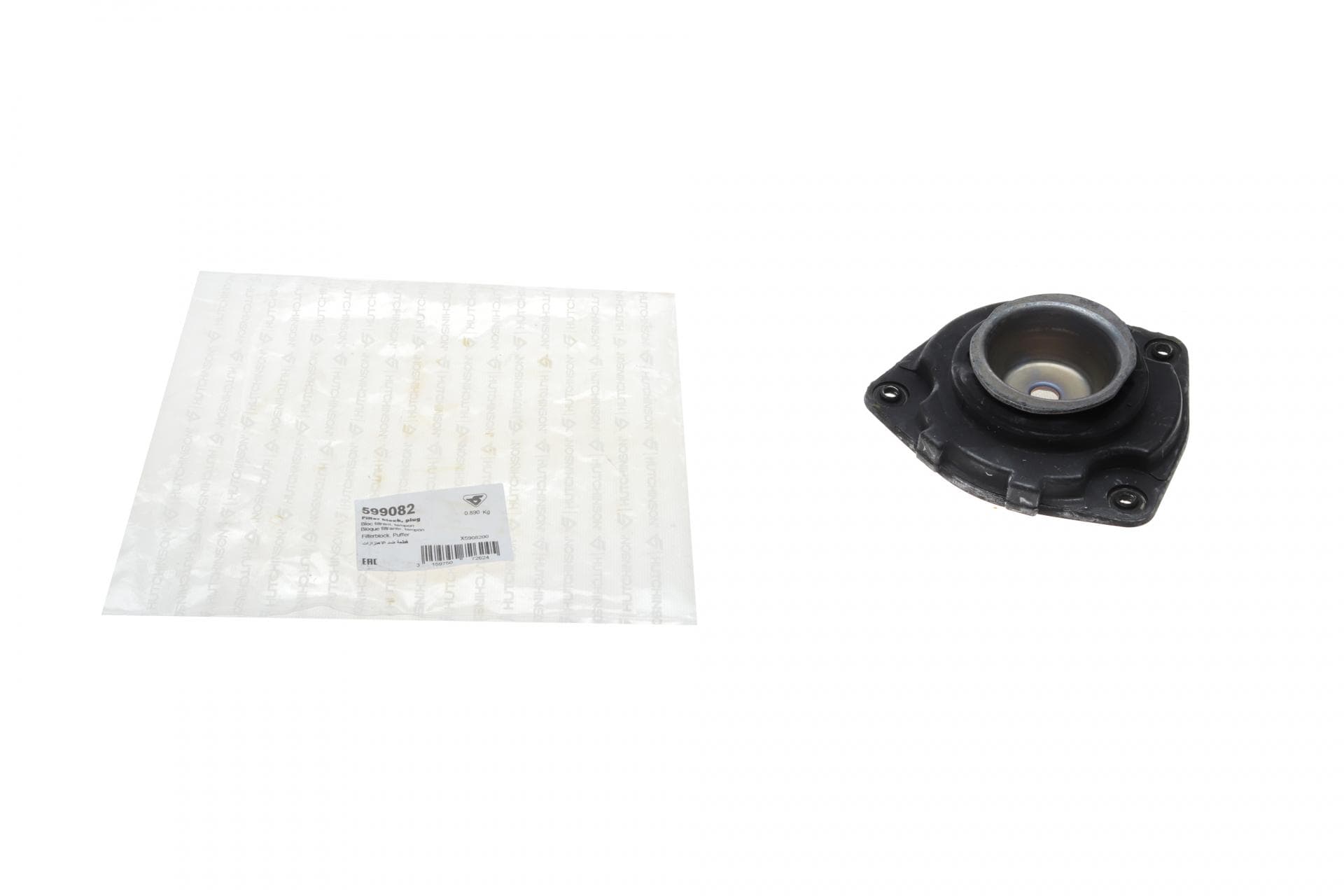 Подушка амортизатора (переднього) Nissan Note 1.4/1.5dci/1.6 06- (L)