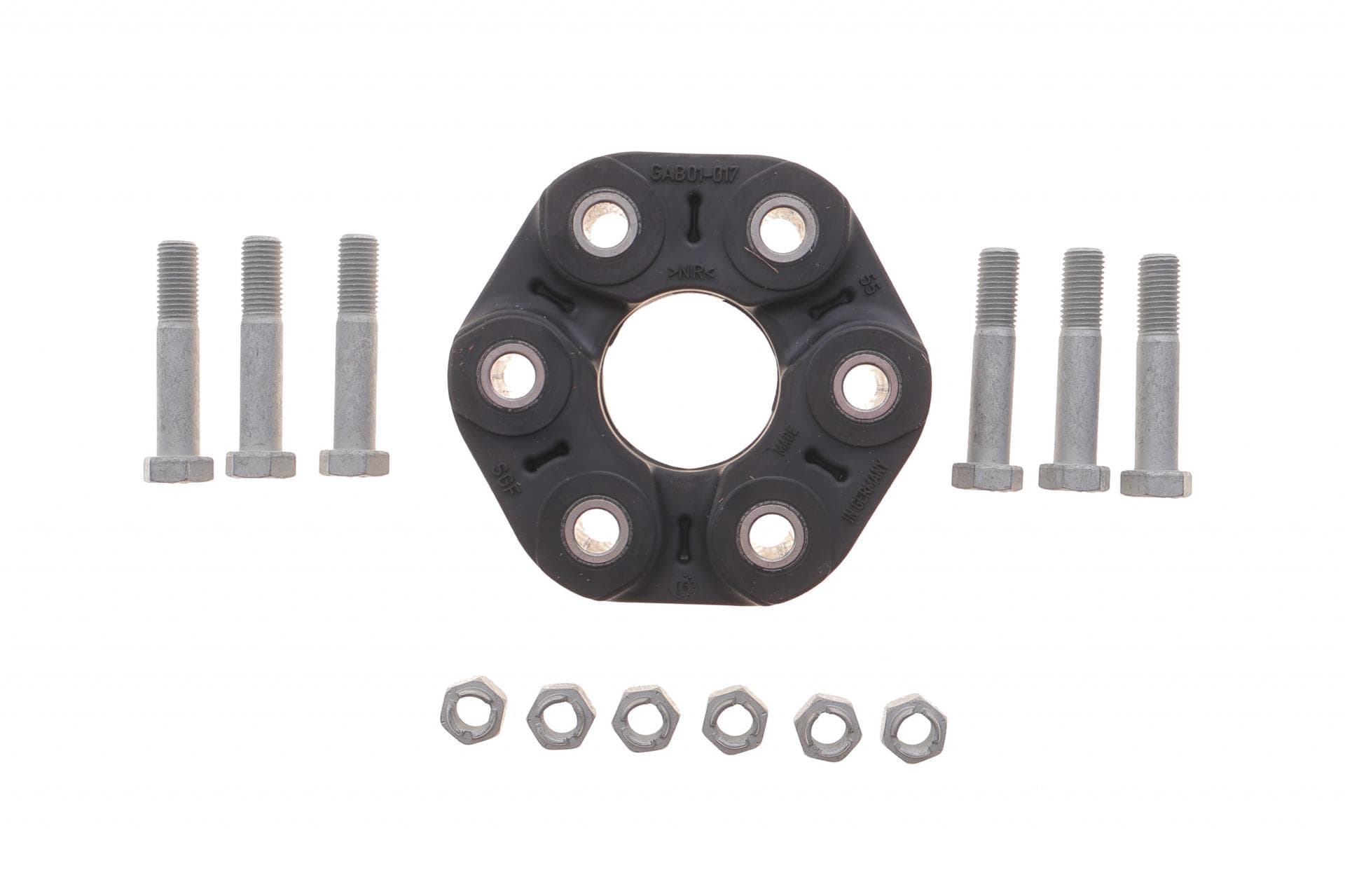 Муфта кардана еластична (спереду) BMW 3/4/5/7/X1/X3/X4/X5/X6 00- (К-кт)