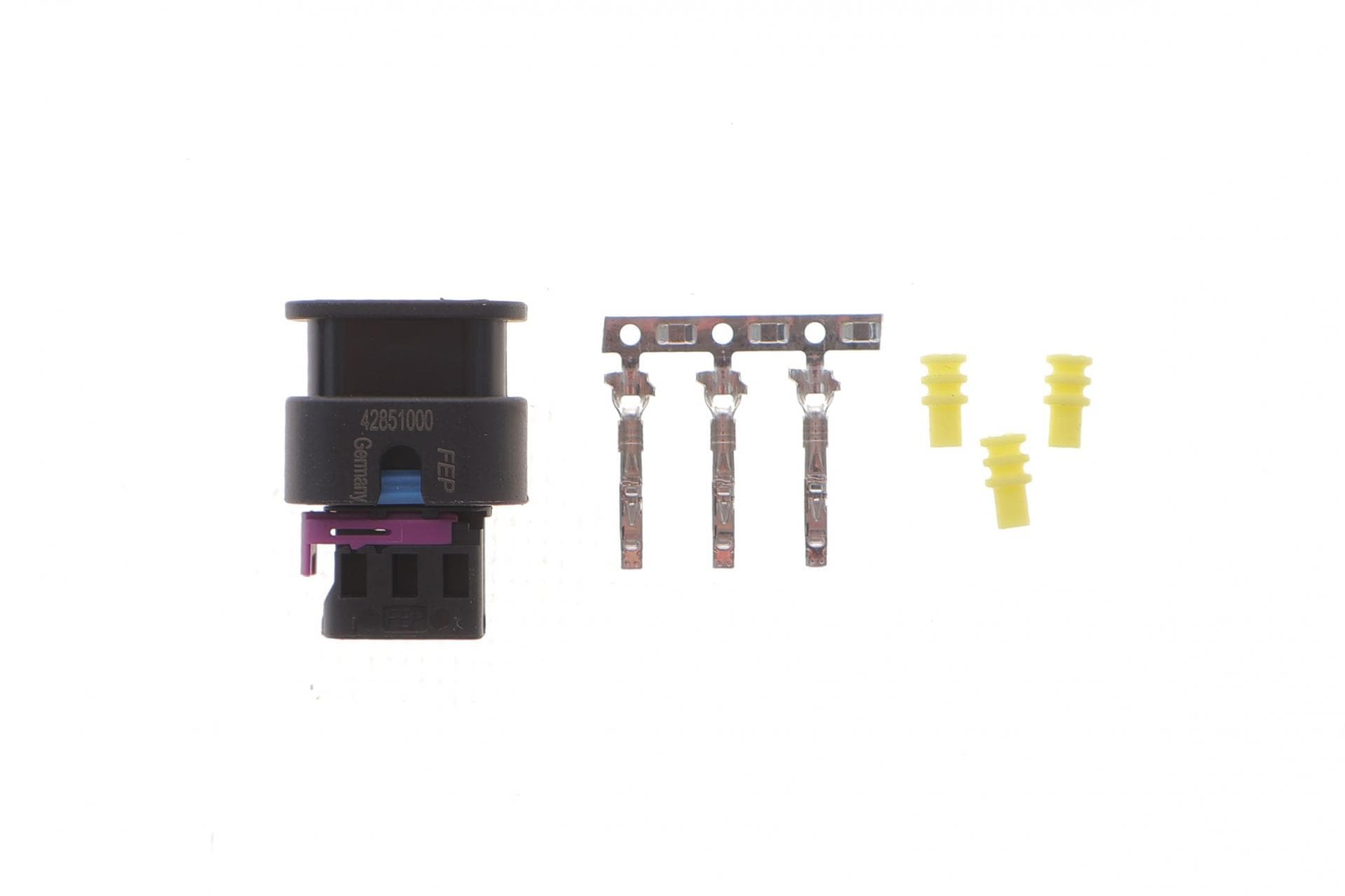 Роз'єм (фішка) електричний Audi A4 09-/MAN TGE 16-/VW T5/T6 09- (3 конт.) (1,2 mm)