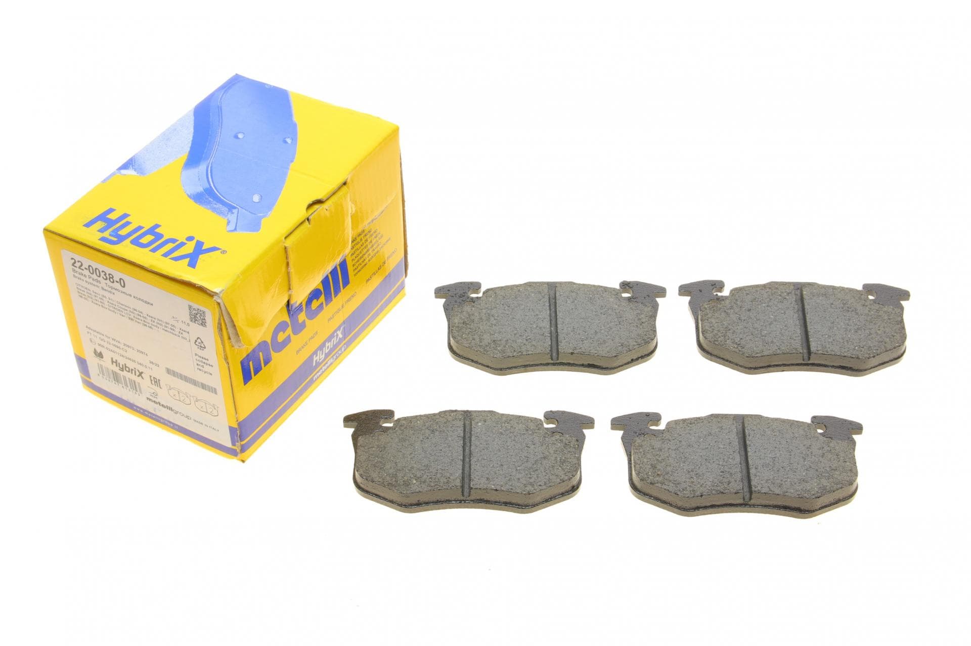 Колодки гальмівні (задні) Citroen Saxo/Xsara/Peugeot 105/205/206/306/309 84-