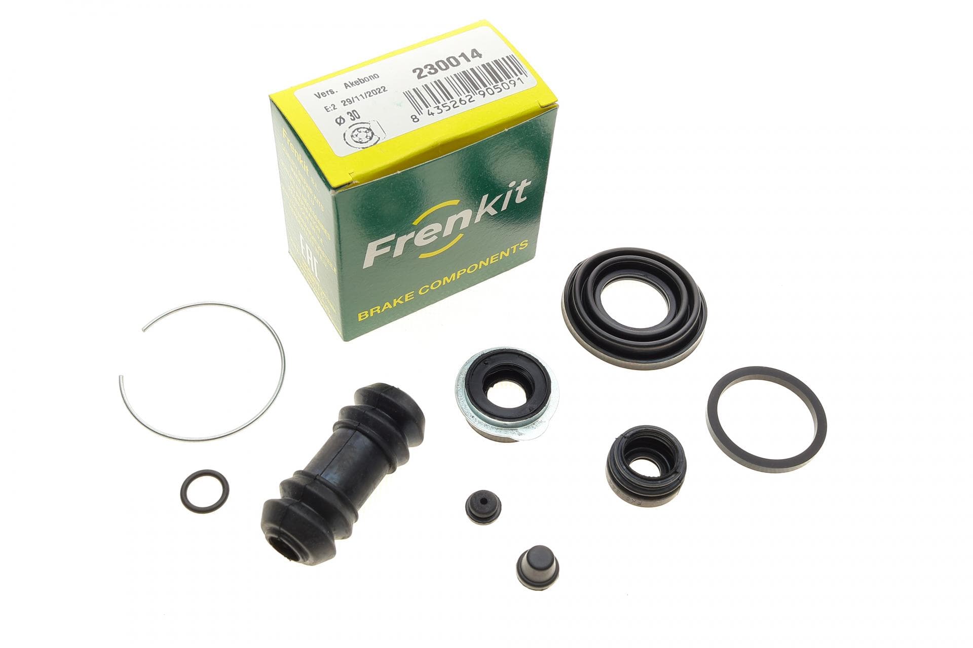 Ремкомплект супорта (заднього) Toyota Corolla/Mitsubishi Colt 87-02 (d=30mm) (Akebono)