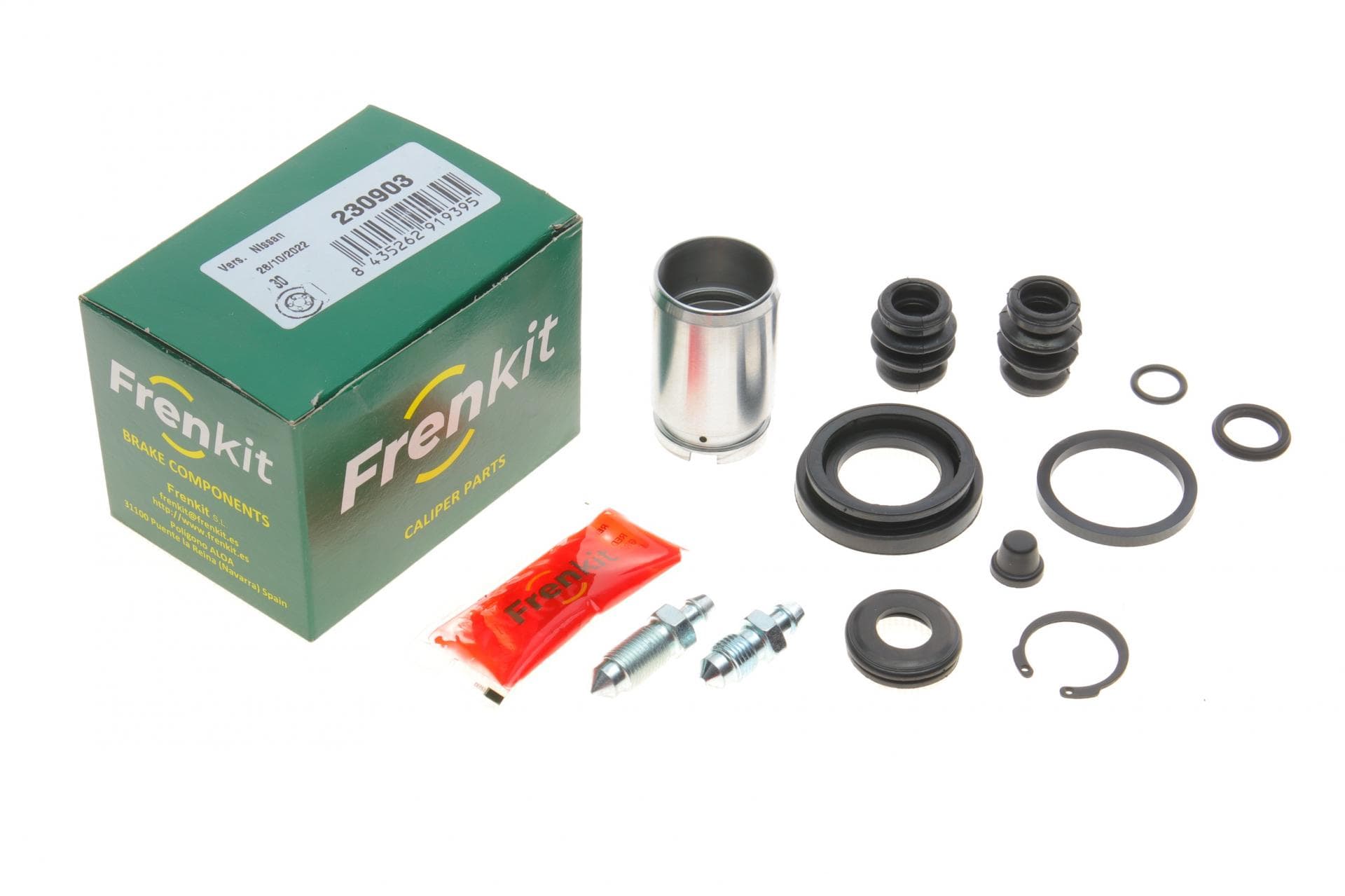 Ремкомплект супорта (заднього) Nissan Micra 92-03 (d=30mm) (+поршень) (Girling)