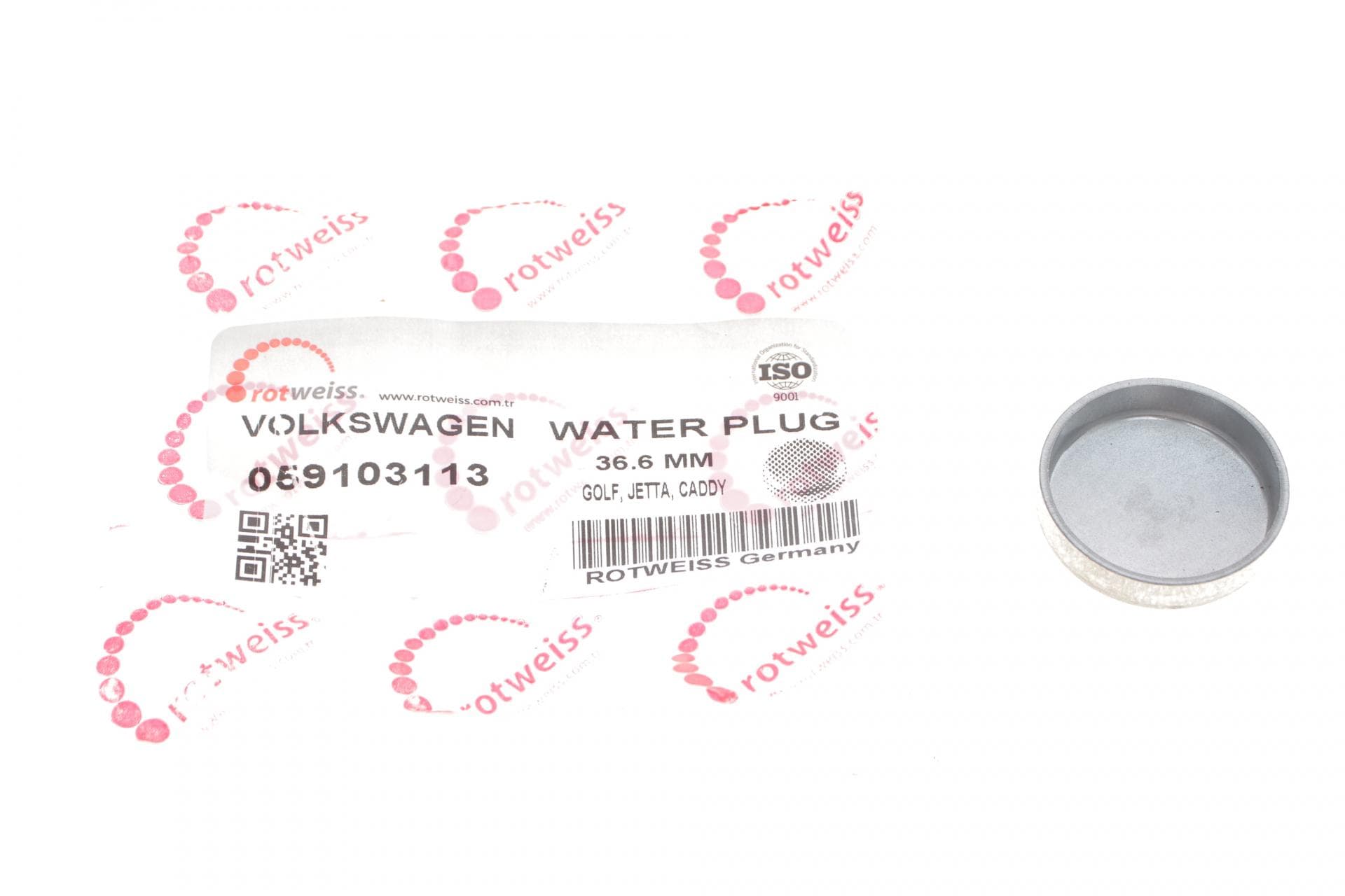 Заглушка блоку циліндрів VW (d=36.6mm)