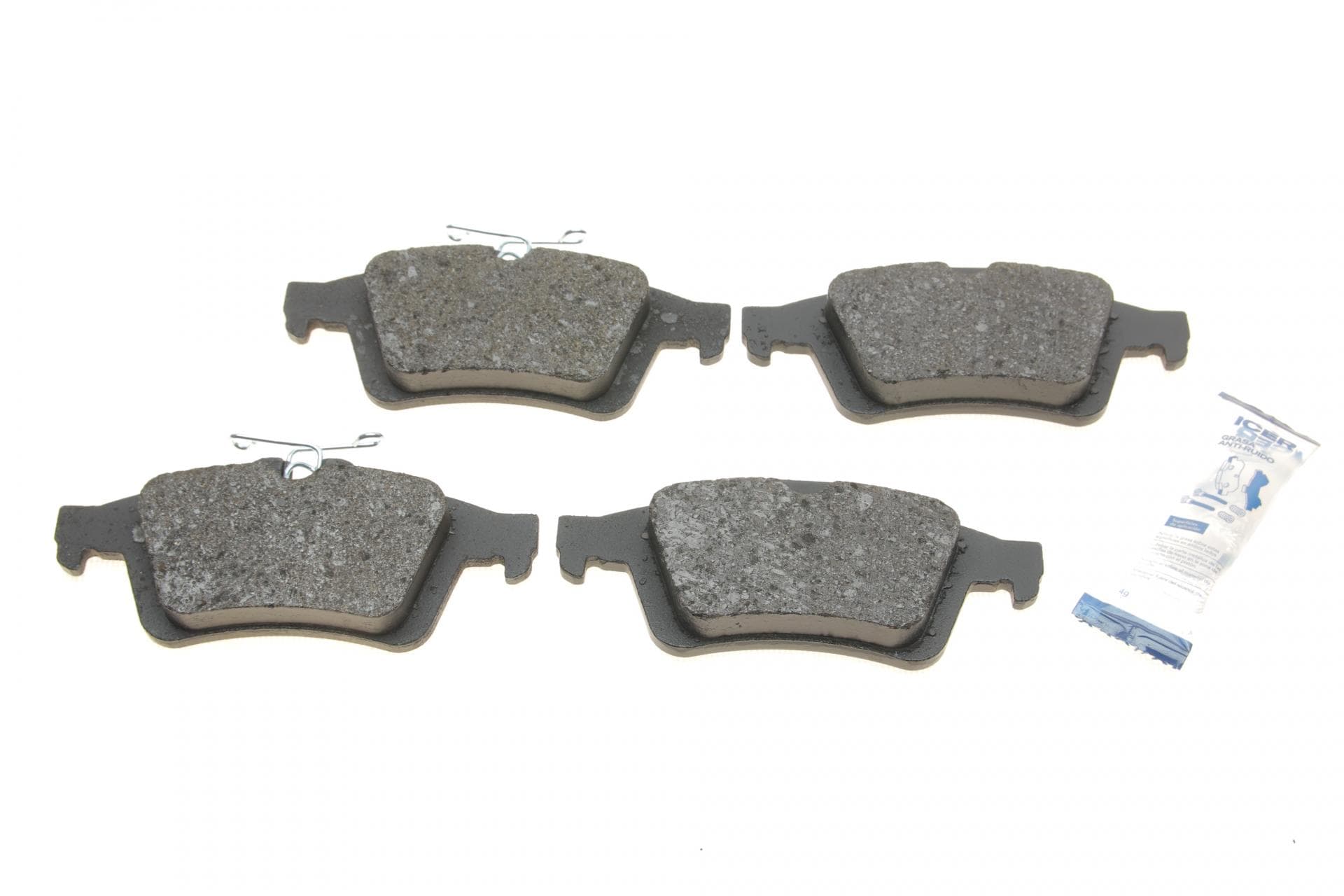 Колодки гальмівні (задні) Ford Connect 13-/Kuga/C-Max 08-/Focus/Mazda 3/5/Volvo C30/S40/V40/V50 03- (123.1x51.9x15.7)