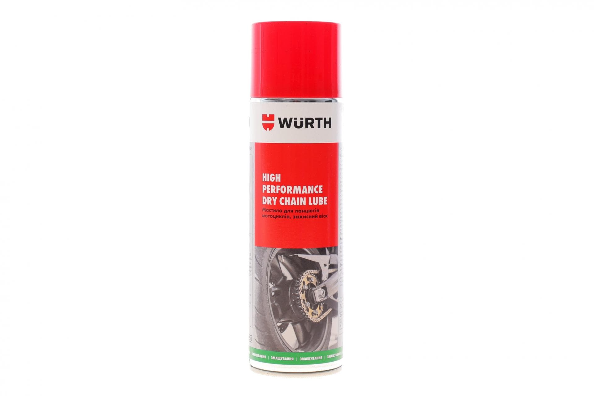 Змазка для ланцюгів мотоциклів DRY CHAIN LUBE (500ml) Прозора/на восковій основі