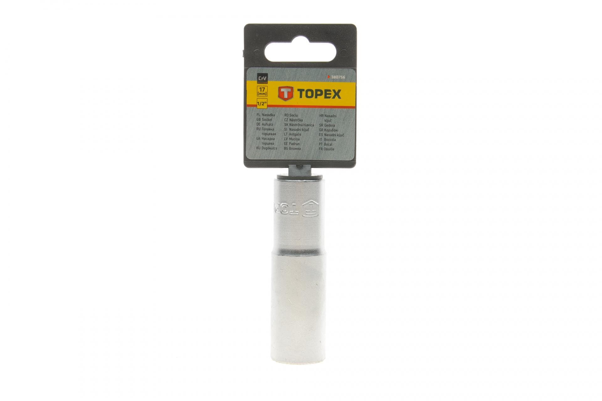 Головка торцева 1/2" 17 мм Long 76 мм