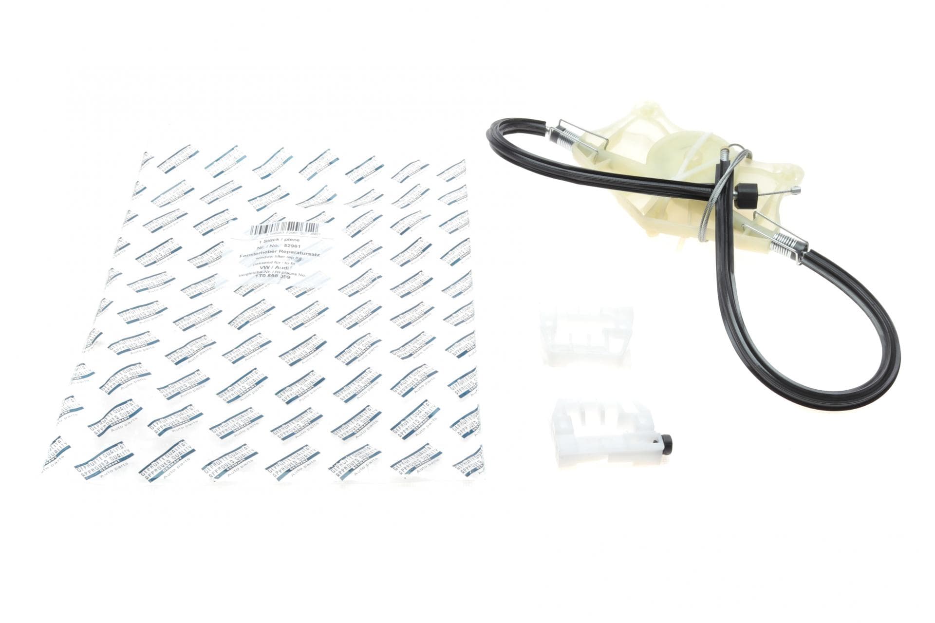 Ремкомплект склопідіймача VW Touran 03-10 (спереду) (L)