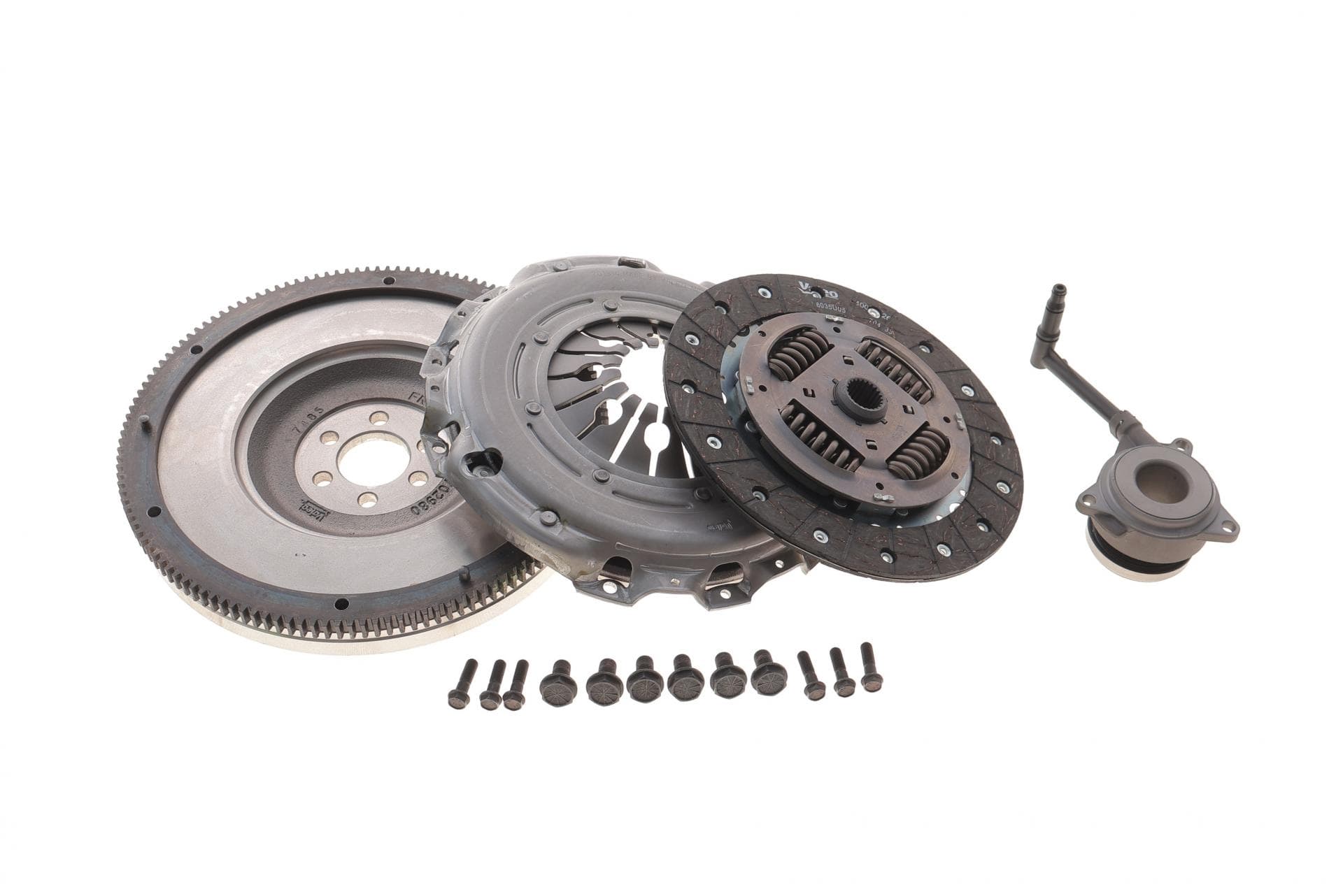 Демпфер + комплект сцепления VW Caddy III 1.9TDI/2.0TDI 07- (d=240mm/z=23)