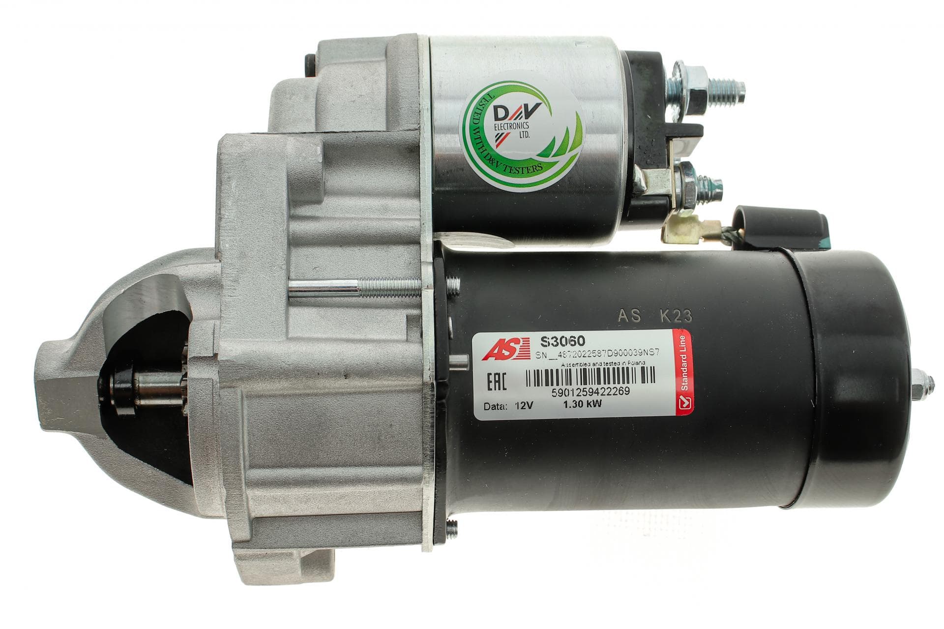 Стартер Fiat Doblo/Stilo/Lancia Lybra 1.6 00-08 (12V/1.3kw) (z=9)