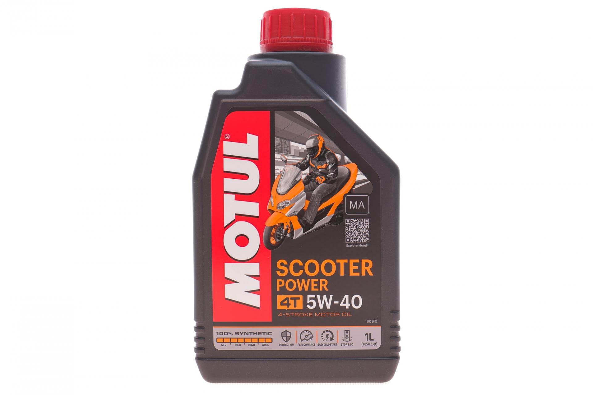 Олива 5W40 4T Scooter Power (1л)