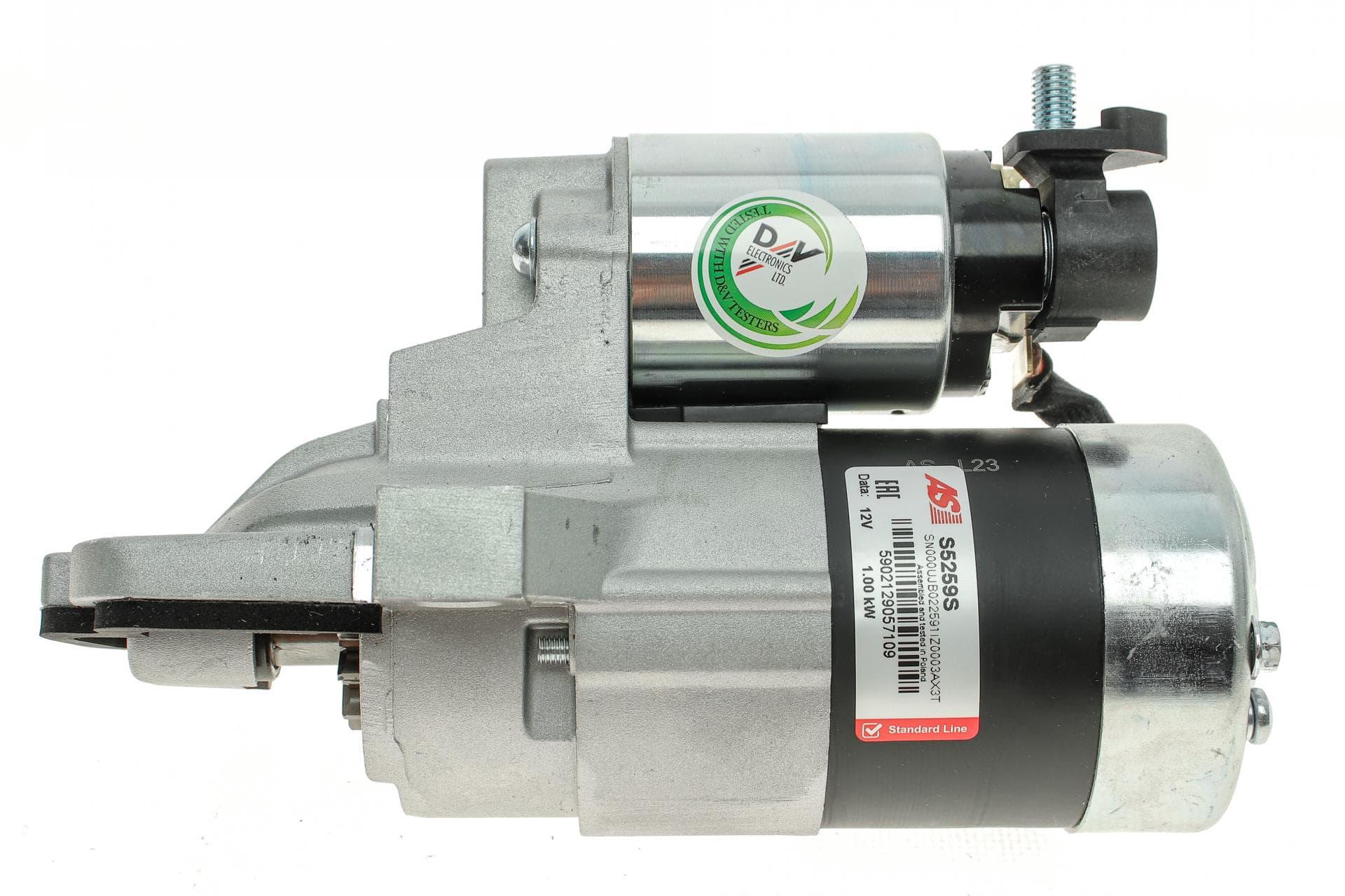 Стартер Mazda 3/5/6 02-13 (12V/1.00KW) (z=11)