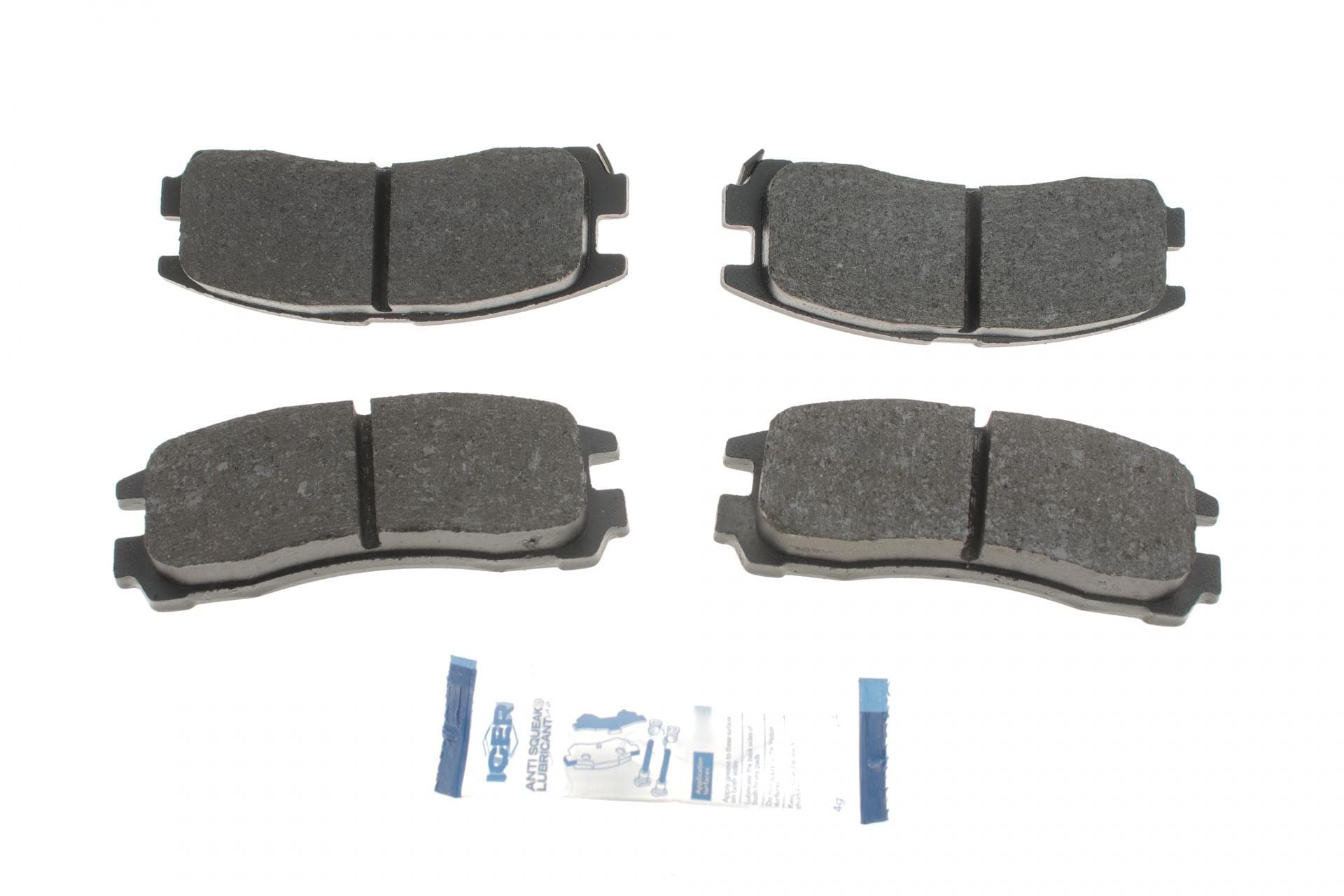 Колодки гальмівні (задні) Mitsubishi Galant 85-/L400 95-02/Eclipse 94-11/Pajero Pinin 99-07