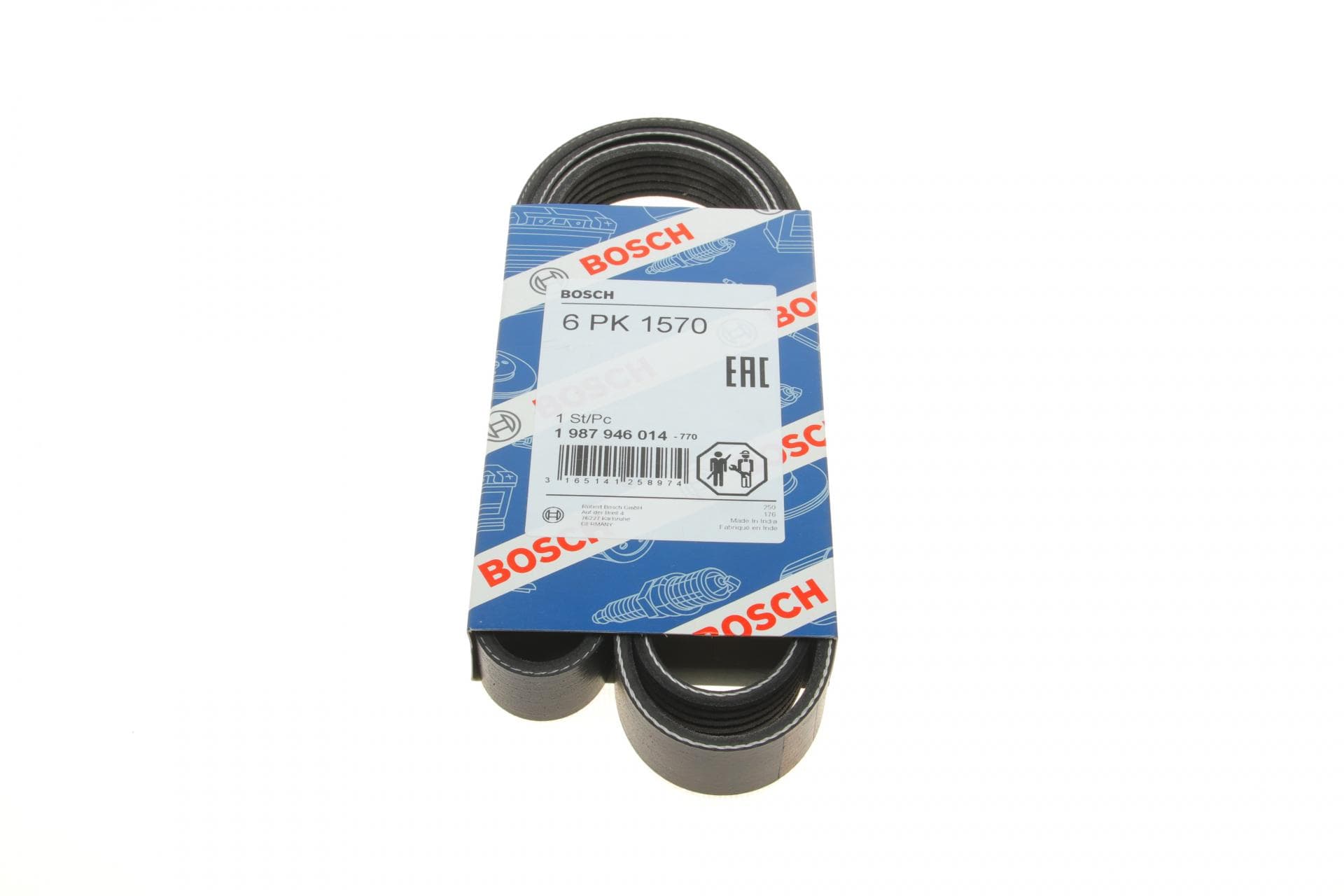 Ремінь генератора Audi A4/A6 1.6-2.0 00-08 (6PK1570)