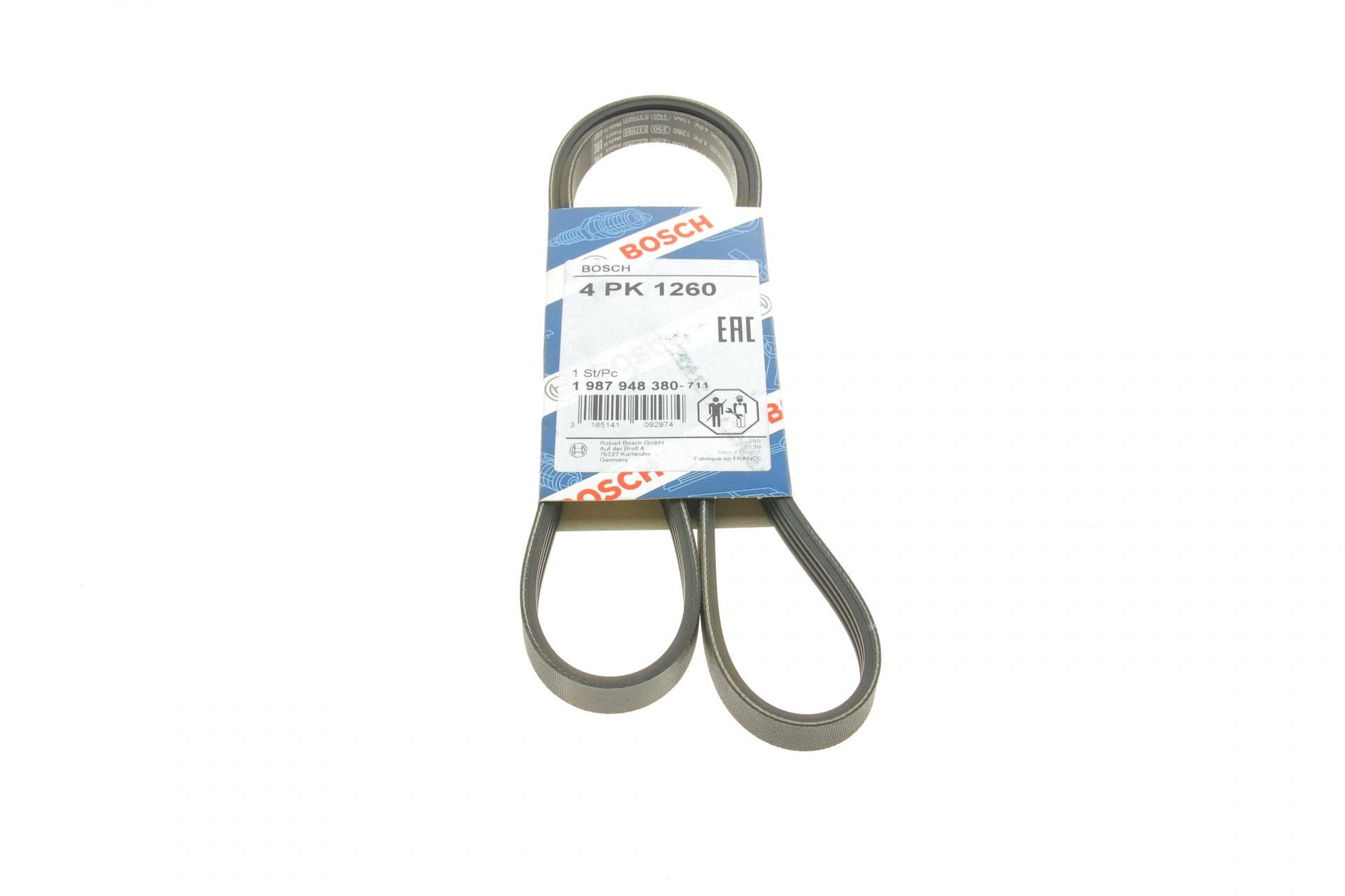 Ремінь генератора Renault Megane I 1.4-1.6i/e (+AC) 96-97/Land Rover Range Rover 92-94 (4PK1260)