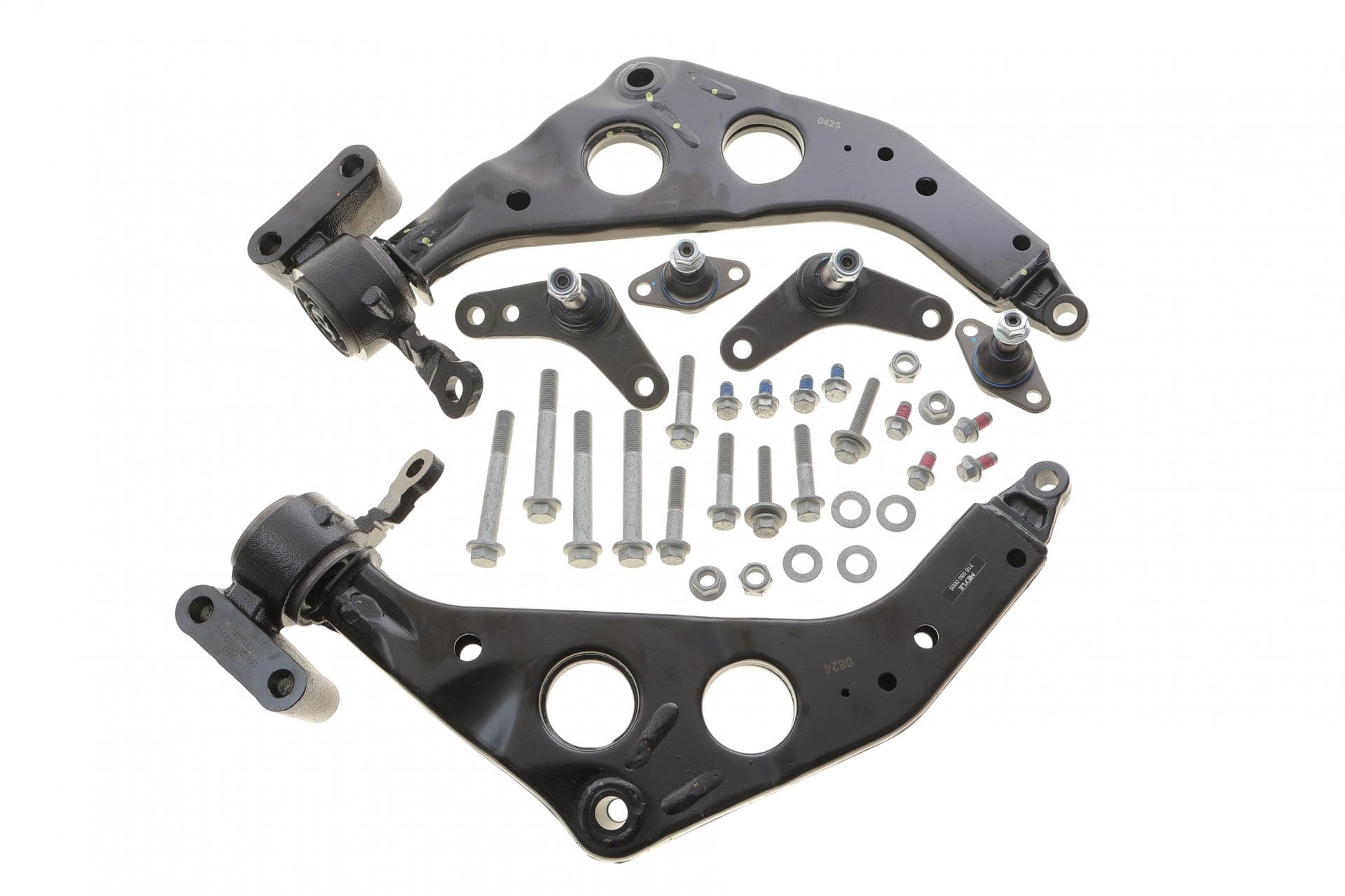 Комплект важелів підвіски (передньої) Mini (R50/R53/R52) 01-08 (з болтами)