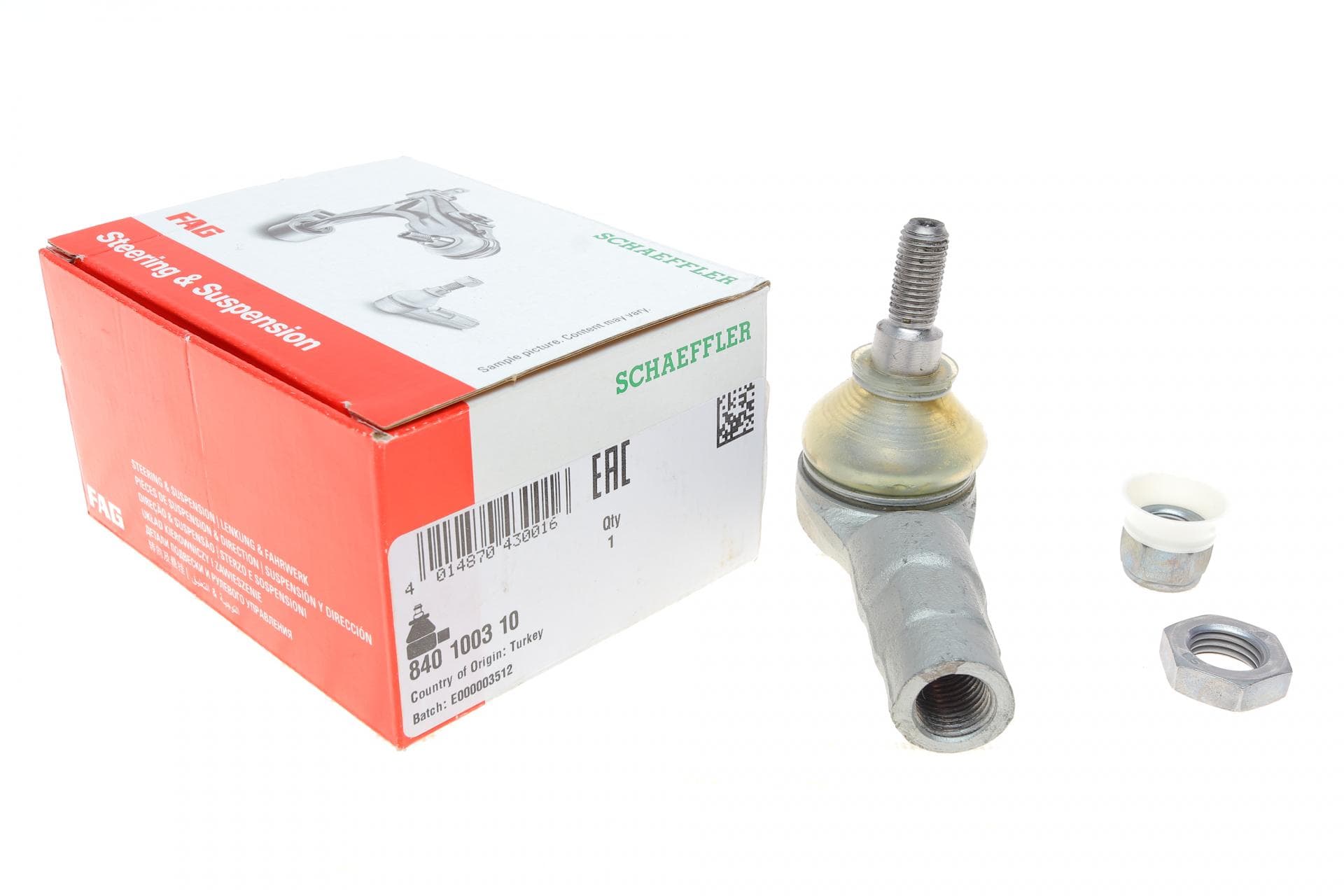 Наконечник тяги рульової Fiat Scudo 96- (13.60mm), Л=П