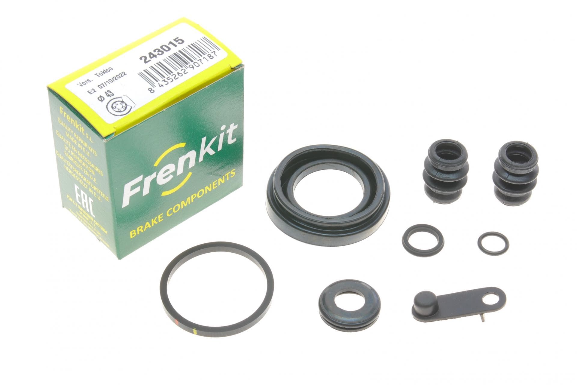 Ремкомплект супорта (заднього) Mazda RX-8 03-12 (d=43mm) (Tokico)