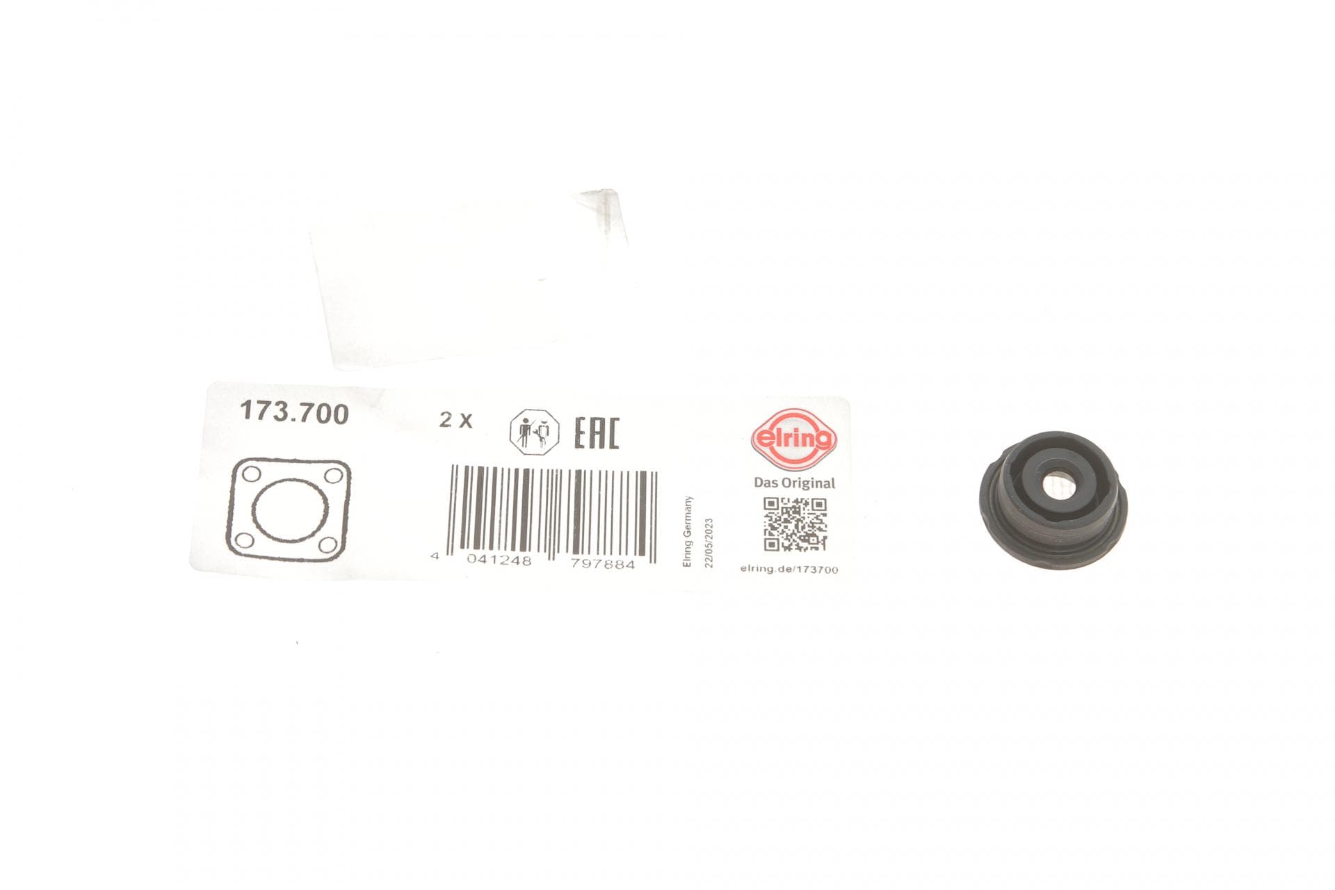 Сальник болта клапанної кришки Fiat Ducato/Citroen Jumper 2.2JTD/2.2HDi 06-