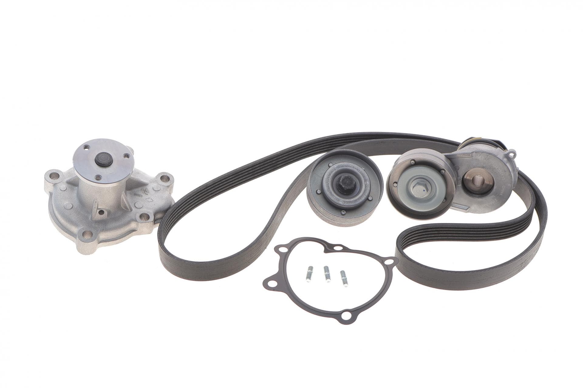 Комплект ременя генератора + помпа Opel Astra H/Zafira B 1.7D 07- (6PK1605)