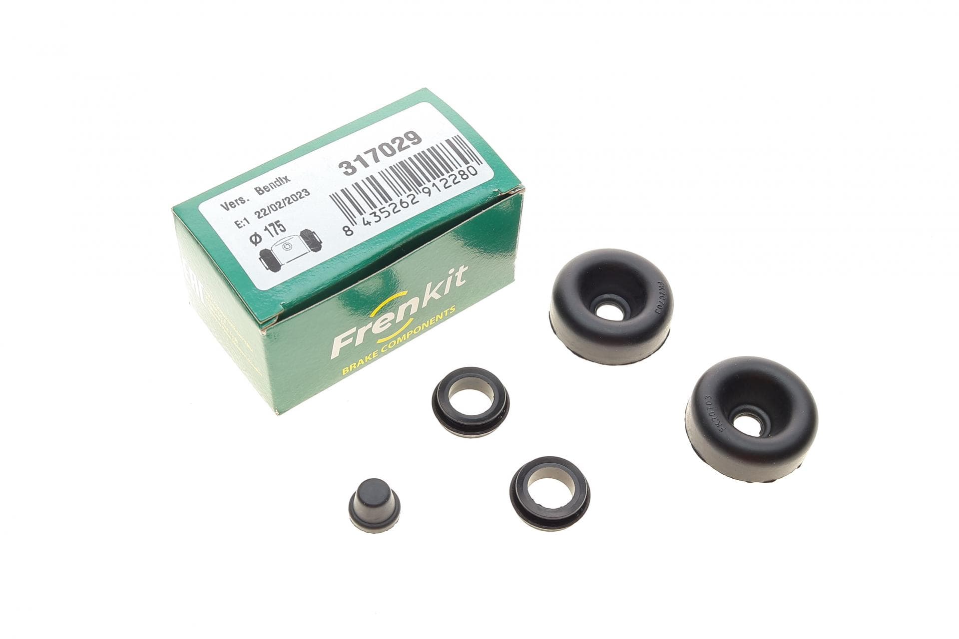 Ремкомплект циліндра гальмівного (заднього) Renault Megane 95-04 (d=17.5mm) (Bendix)