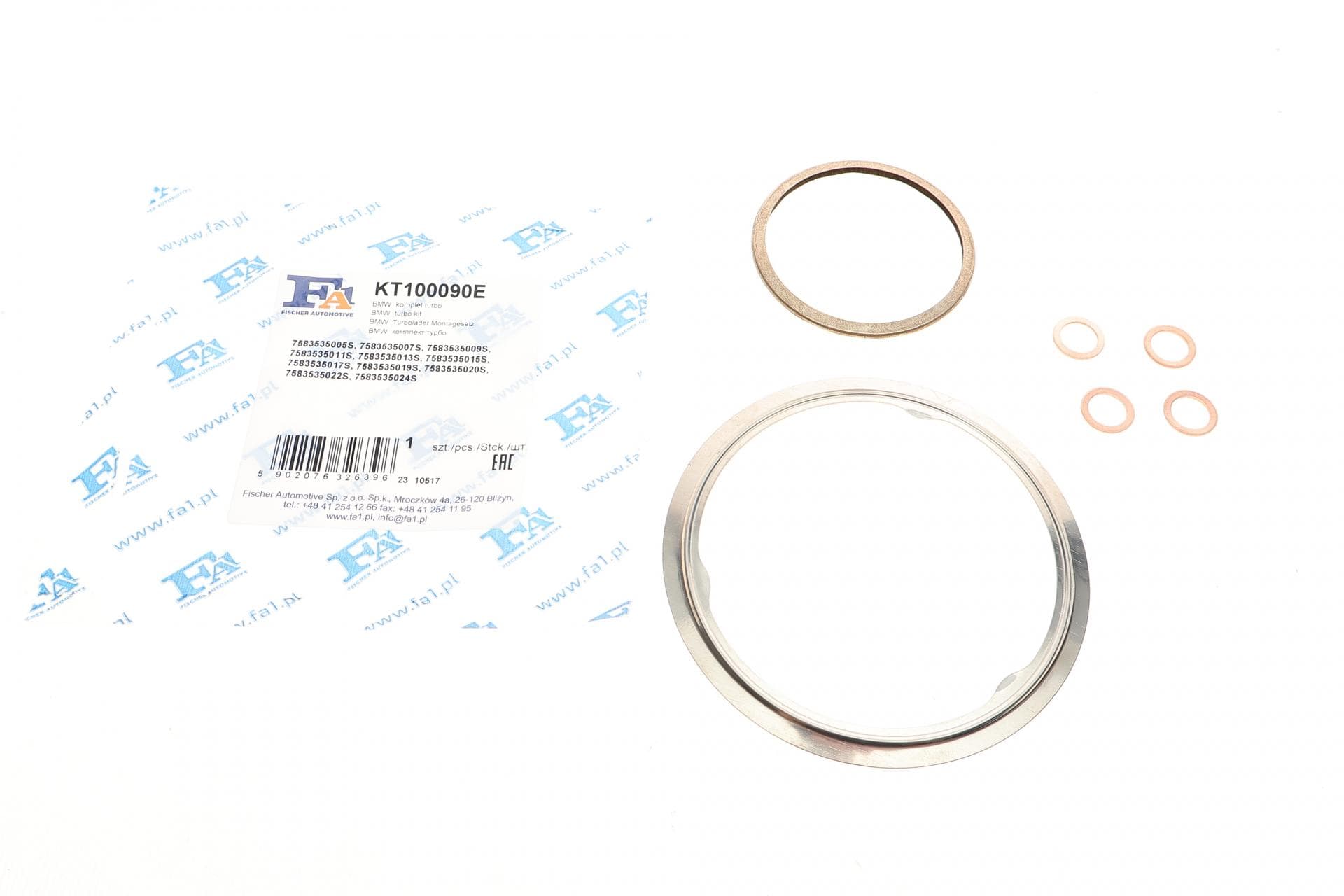 Комплект прокладок турбіни BMW X3 (E83) 05-08 M57 D30