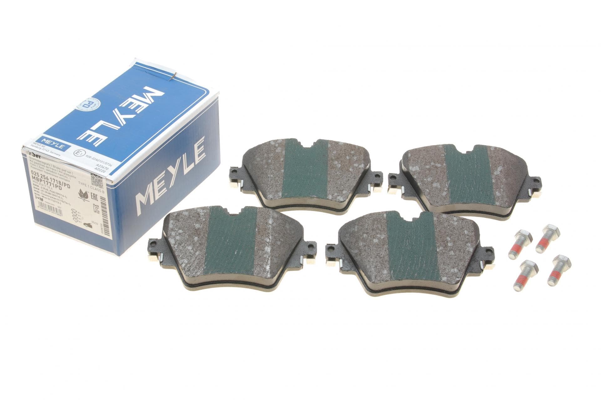 Колодки гальмівні (передні) BMW 2 (F45/F46)/5 (G30/F90)/X1(F48)/X2 (E39)/X3 (G01/F97) 13-