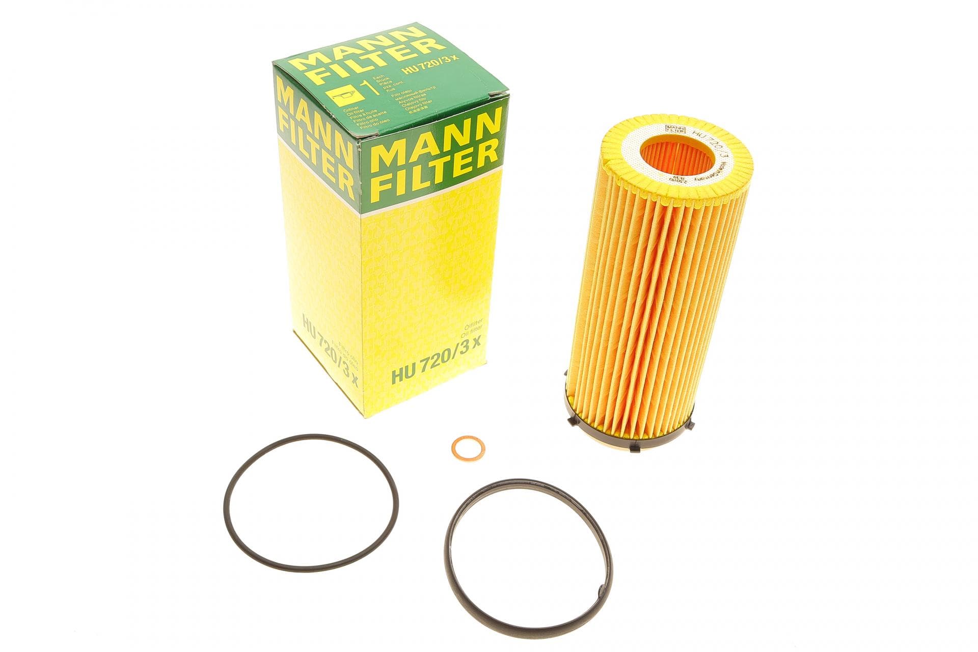 Фільтр масляний BMW 3 (E90-E93)/5 (F10/F18/F07GT)/7 (F01-F04)/X5 (E70)/X6 (E71/E72) 3.0d N57 08-15