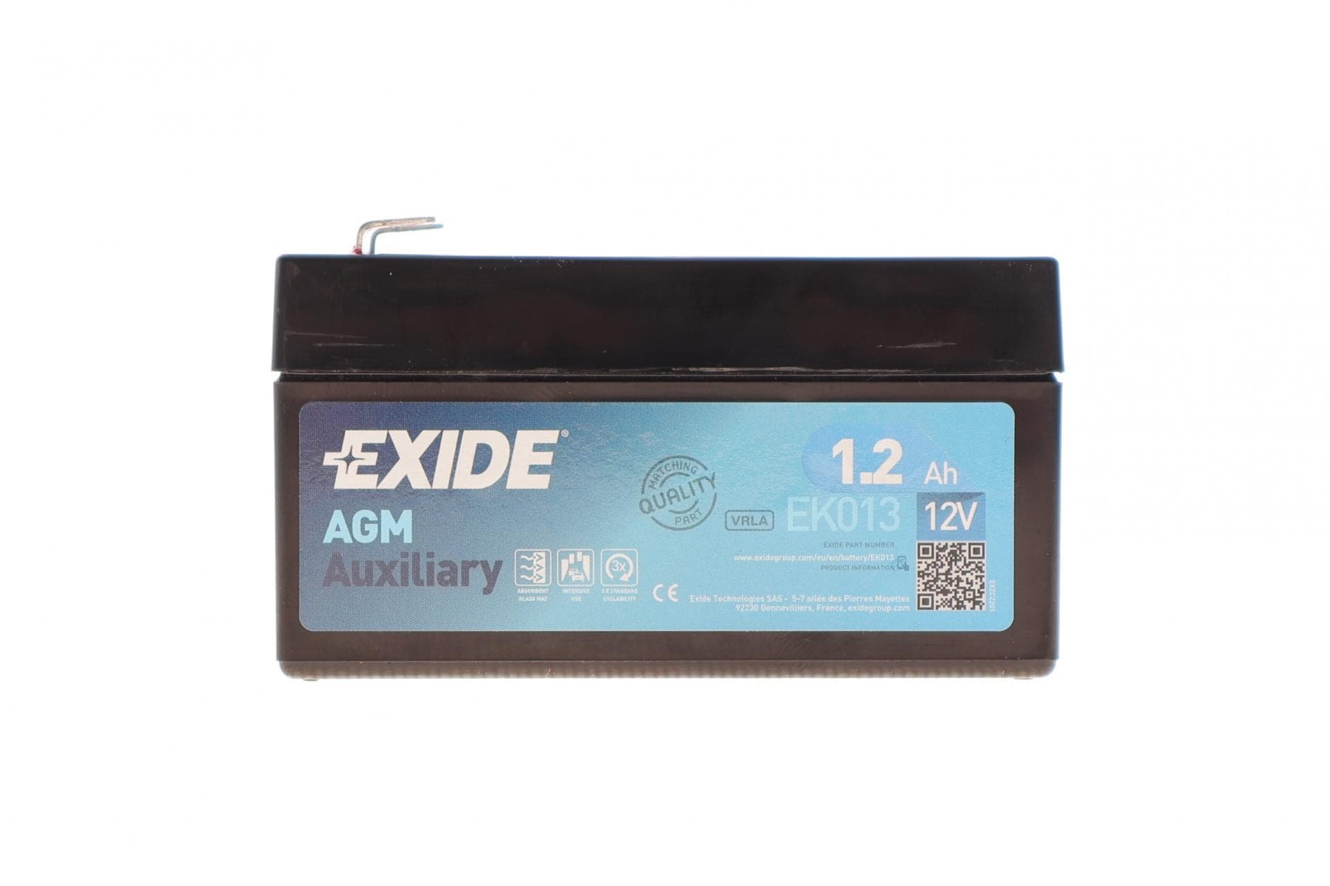Акумуляторна батарея 1.2Ah (97x43x58/+L) (AGM) MB CLA(C117)/A(W176)/GLA(X156)/ML/GLE(W164)/GL