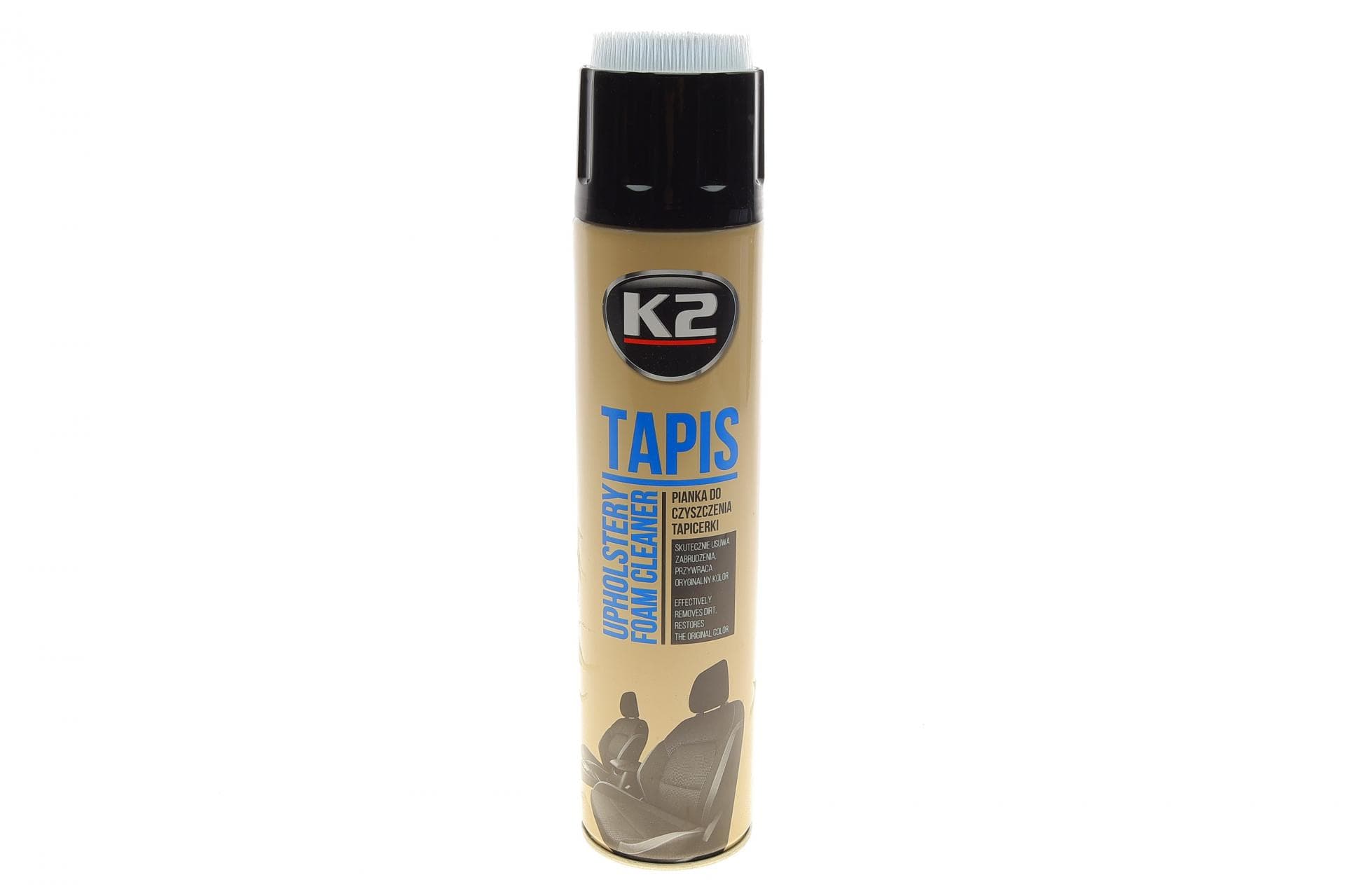 Засіб для очистки всіх видів тканин Tapis (600ml) (салон автомобіля) (+щітка)