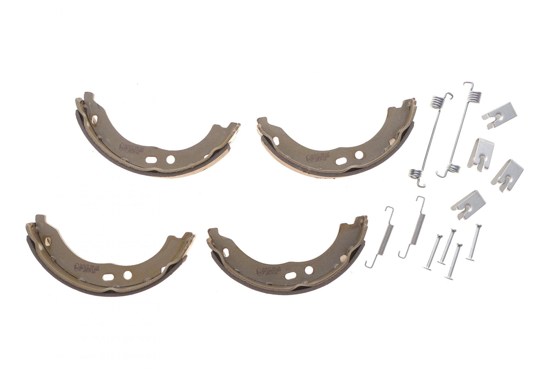 Колодки ручника Citroen Jumper/Fiat Ducato/Peugeot Boxer 06- (з пружинками) (172x40)