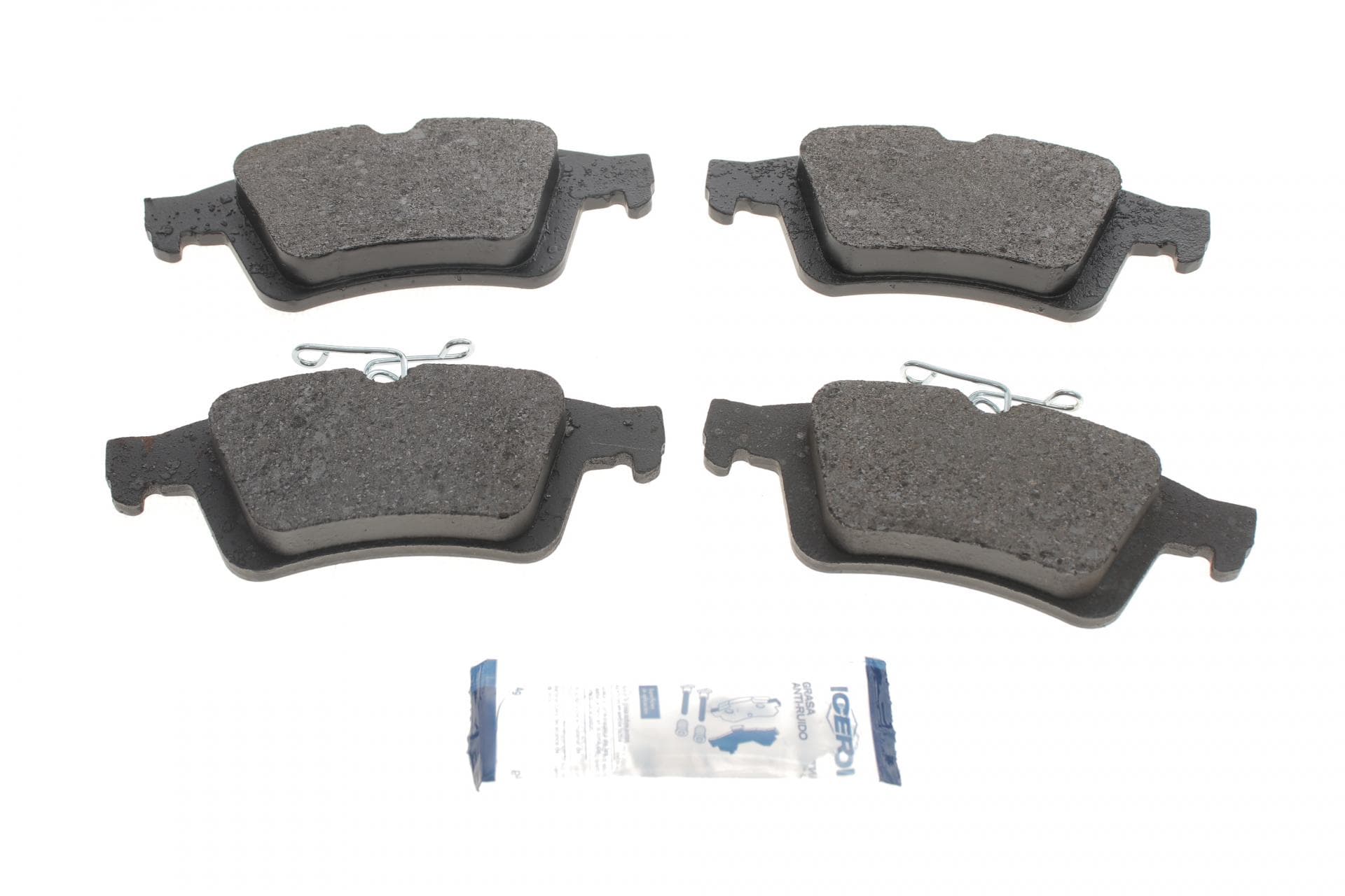 Колодки гальмівні (задні) Ford Connect 13-/Kuga/C-Max 08-/Focus/Mazda 3/5/Volvo C30/S40/V50 03-/V40 (123.1x51.9x16.4)