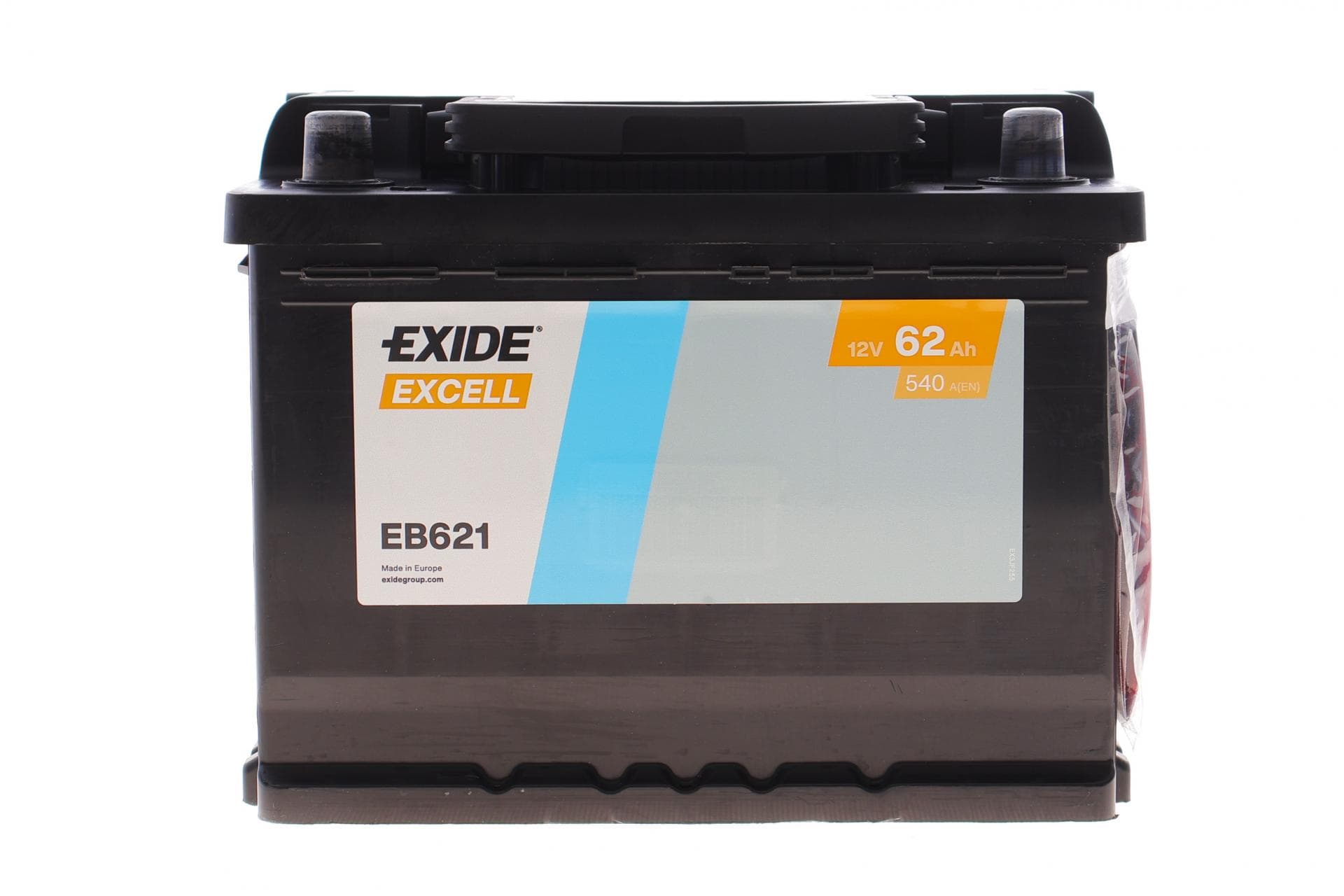 Акумуляторна батарея 62Ah/540A (242x175x190/+L/B13) Excell