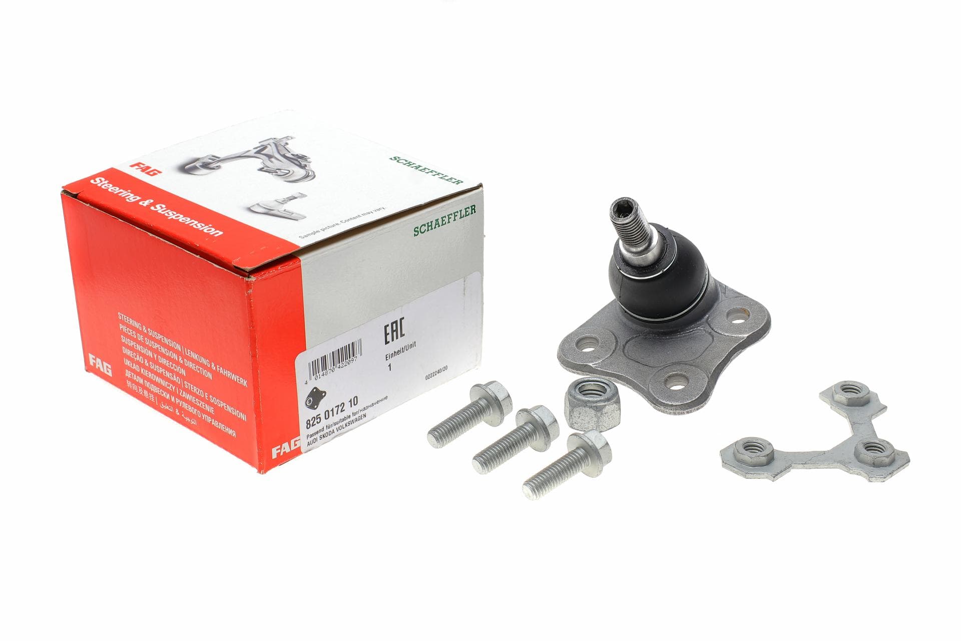 Опора кульова (передня/знизу/L) Audi A3 -93/VW Golf IV -06