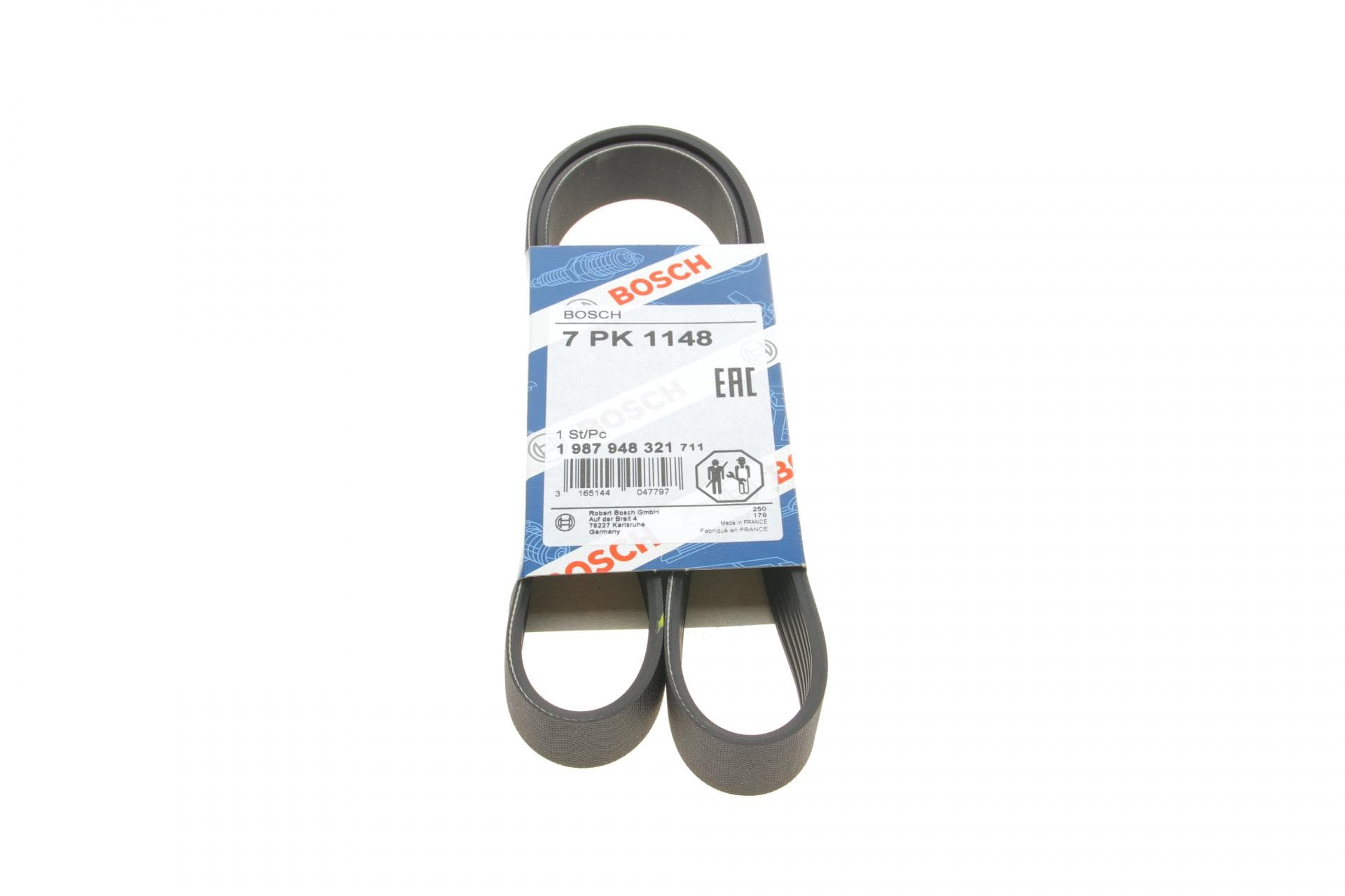 Ремінь генератора Renault Master/Opel Movano 2.5 dCi 03- (-AC) (7PK1148)