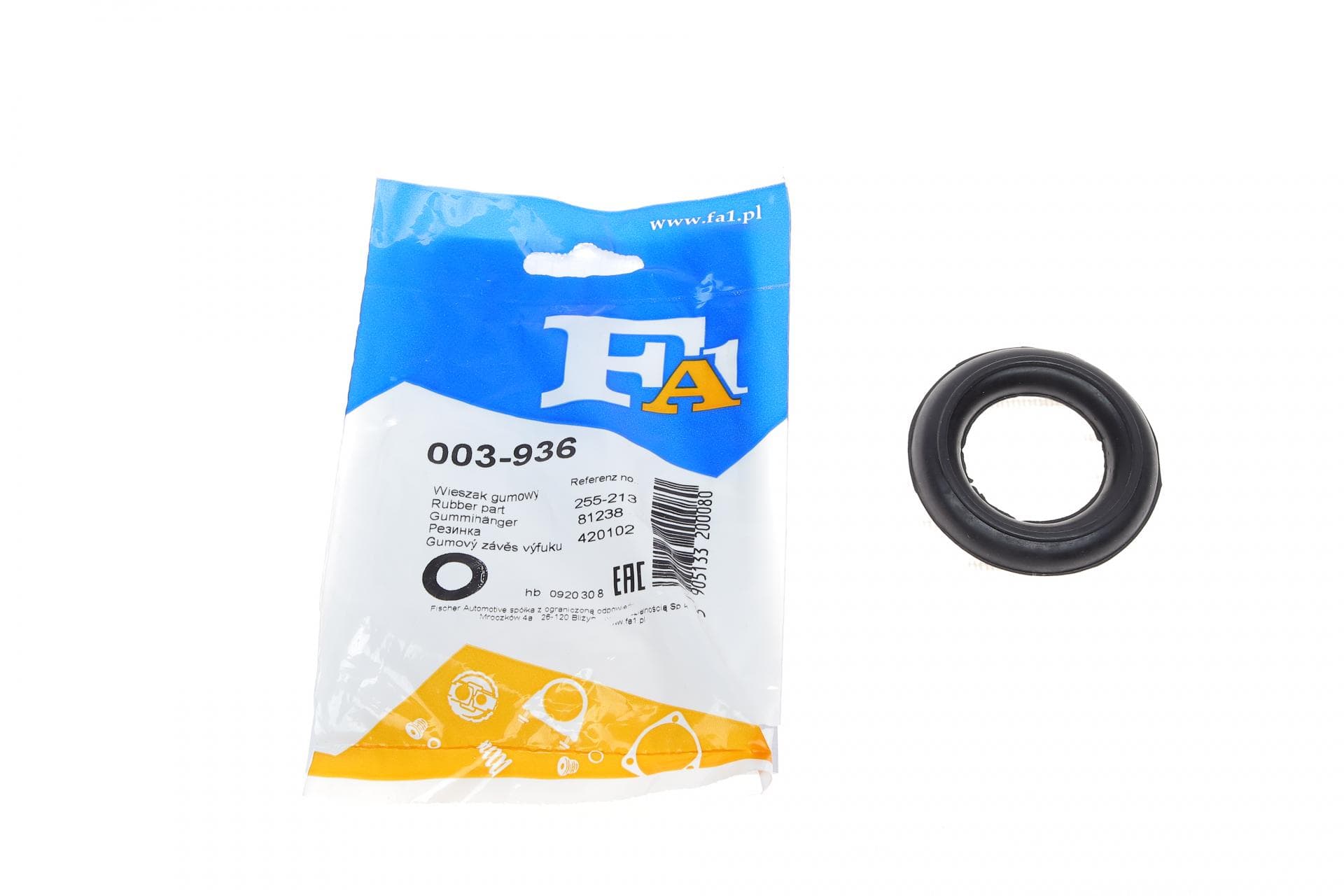Гумка глушника Mazda 323/626 -90 (36x59)
