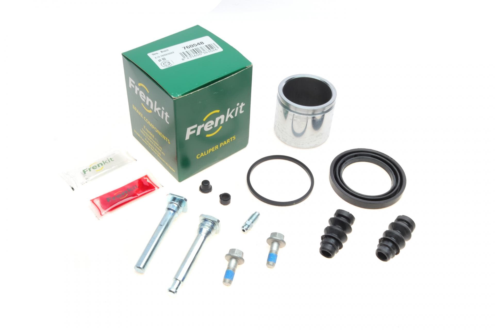 Ремкомплект супорта (переднього) Toyota Corolla 18- (d=60mm) (Bosch) (+поршень/направляюча) SuperKit