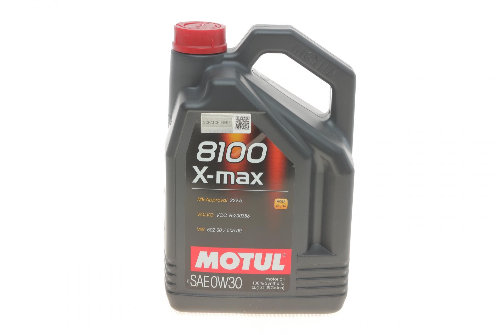 Олива 0W30 8100 X-max (5L) (MB 229.5/VW502.00/505.00/VOLVO VCC 95200356) (106571)