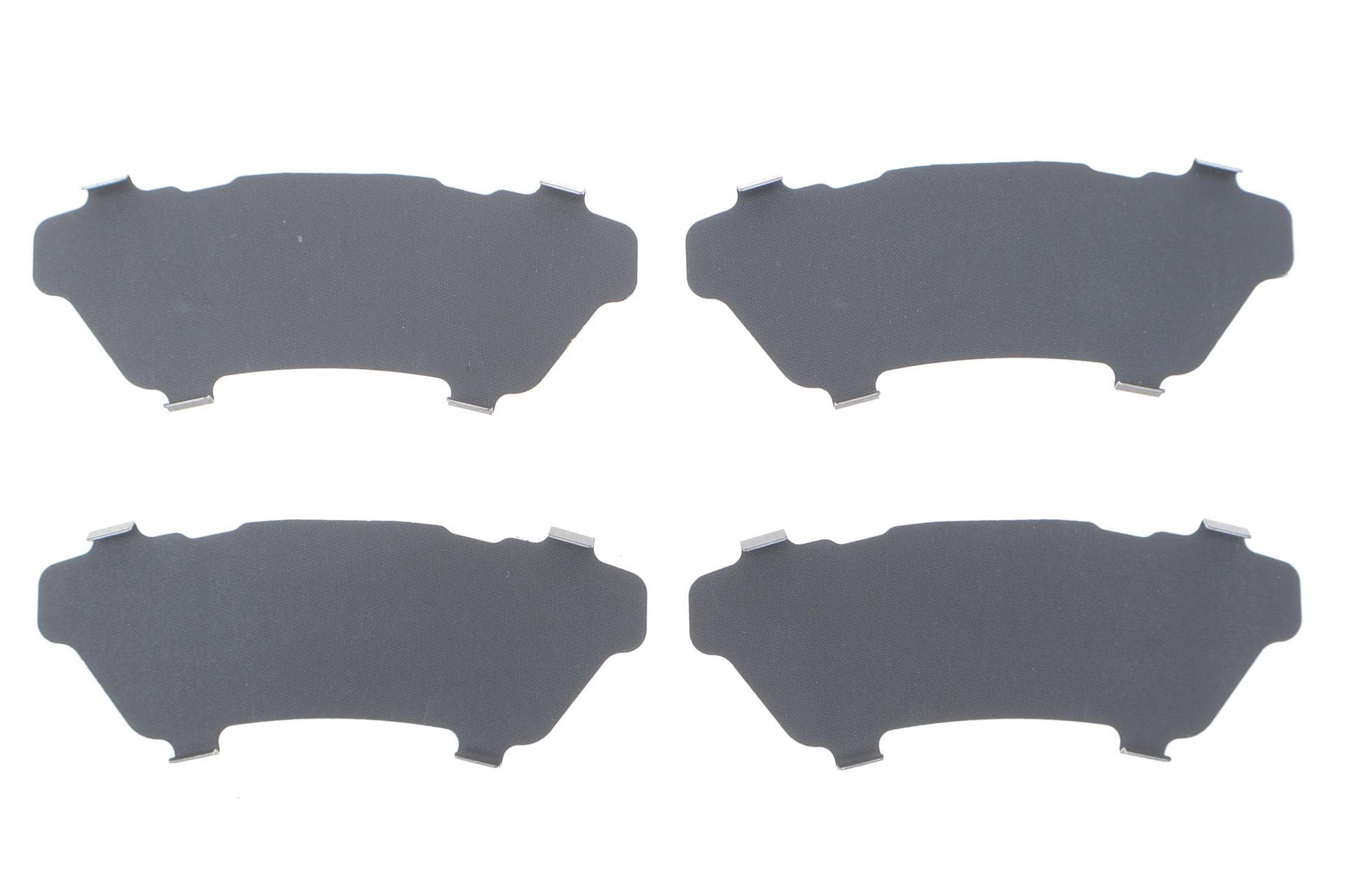 Комплект протискрипних пластин (задніх) Toyota Land Cruiser 100 98-07/Lexus LX II 98-08 (Akebono)