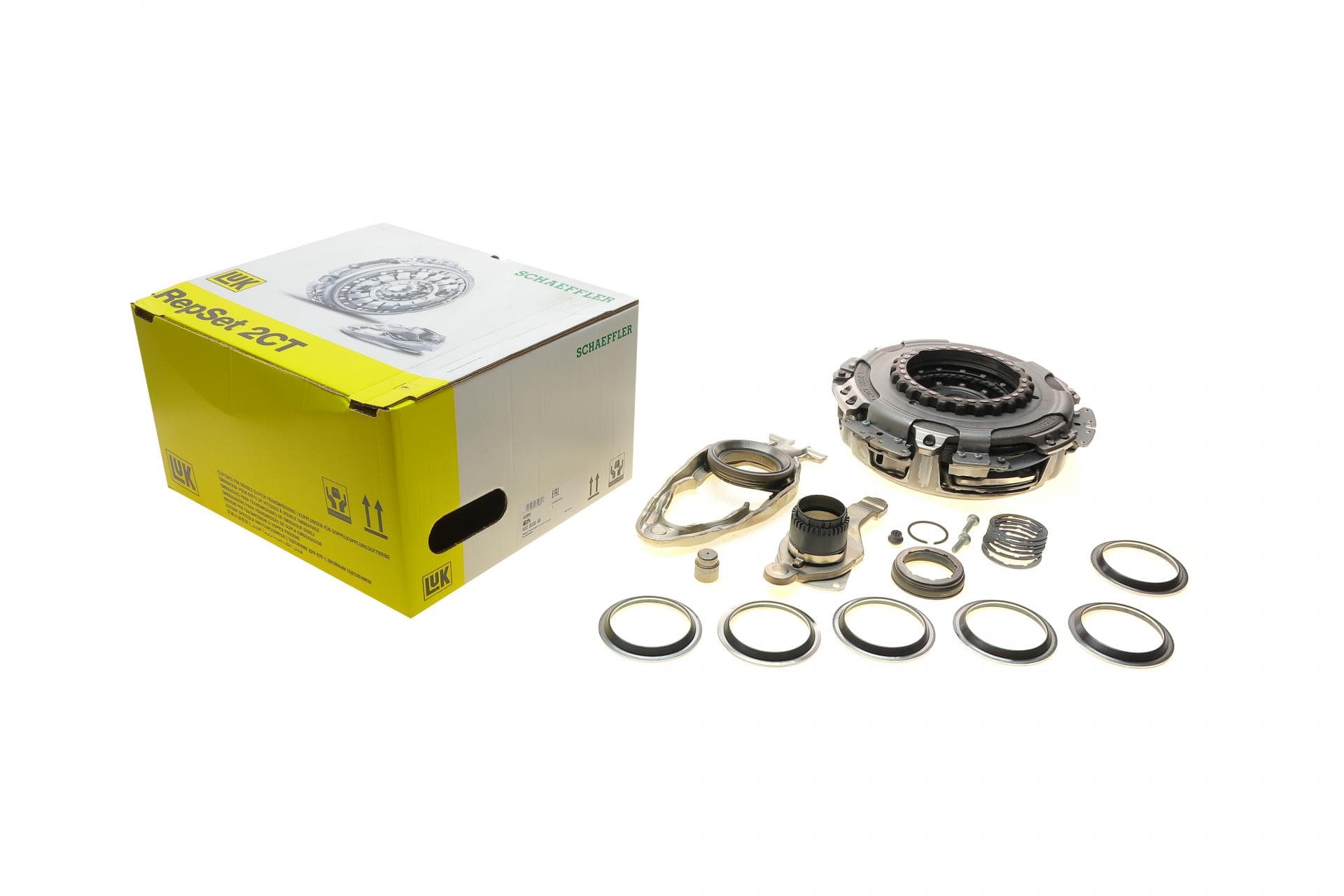 Комплект зчеплення VW Polo V 1.4 TDI 14- CUSA/CYZB/CUTA, DSG7-0AM/0CW (DQ200)