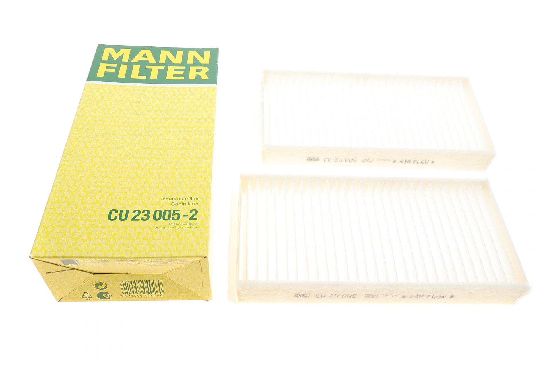 Фільтр салону BMW 2 (F44/F45/F46) 14-16/X1 (F48) 15-16/i3 (I01)/Mini Mini III 13-16 (к-кт 2 шт)