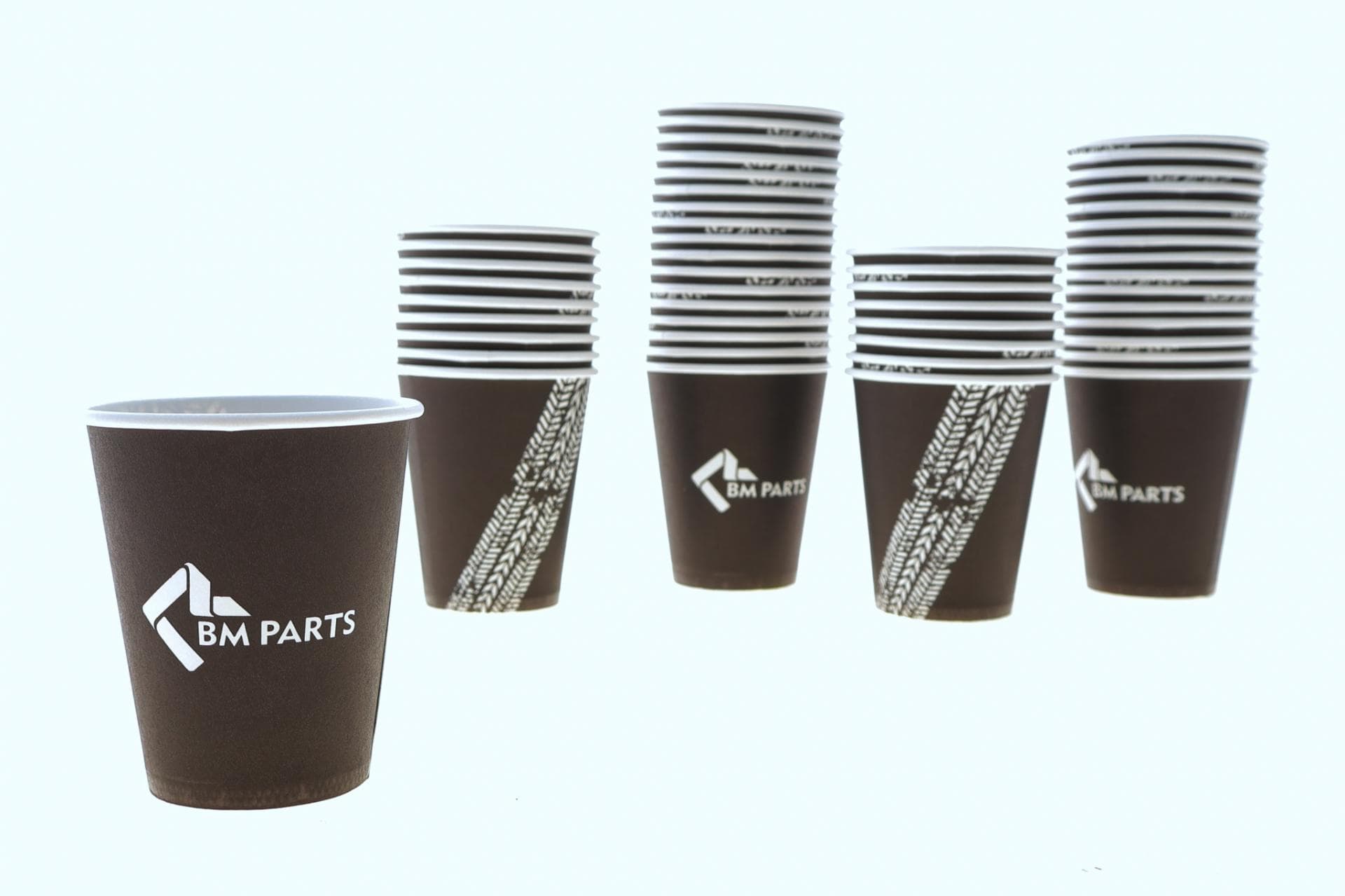 Стаканчик для кави паперовий 175 мл (к-кт 50шт.) BM Parts, чорний