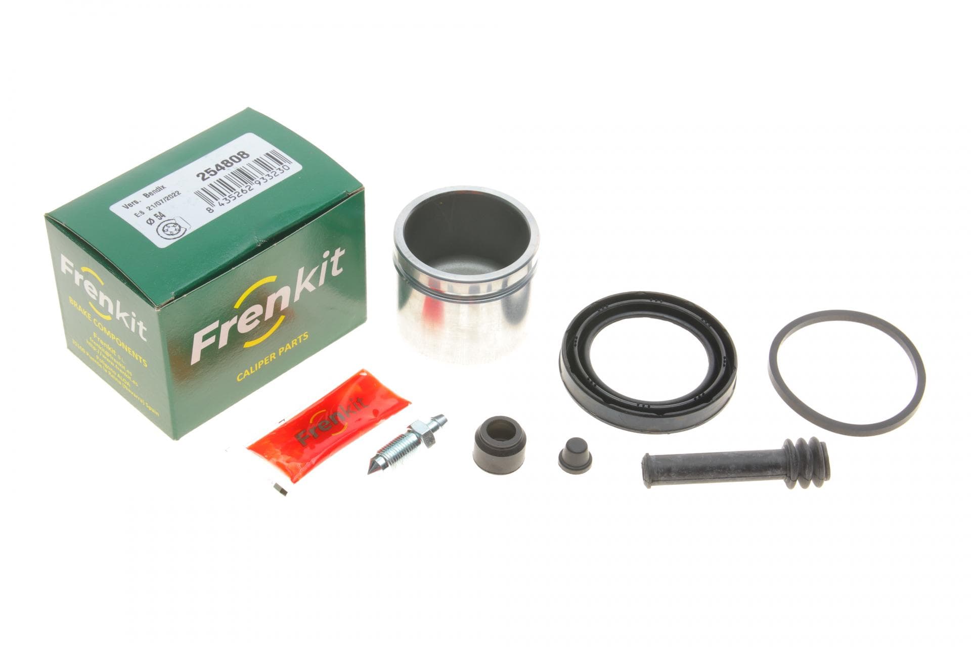 Ремкомплект супорта (переднього) Nissan Primera 90-96 (d=54mm) (Bendix) (+ поршень)