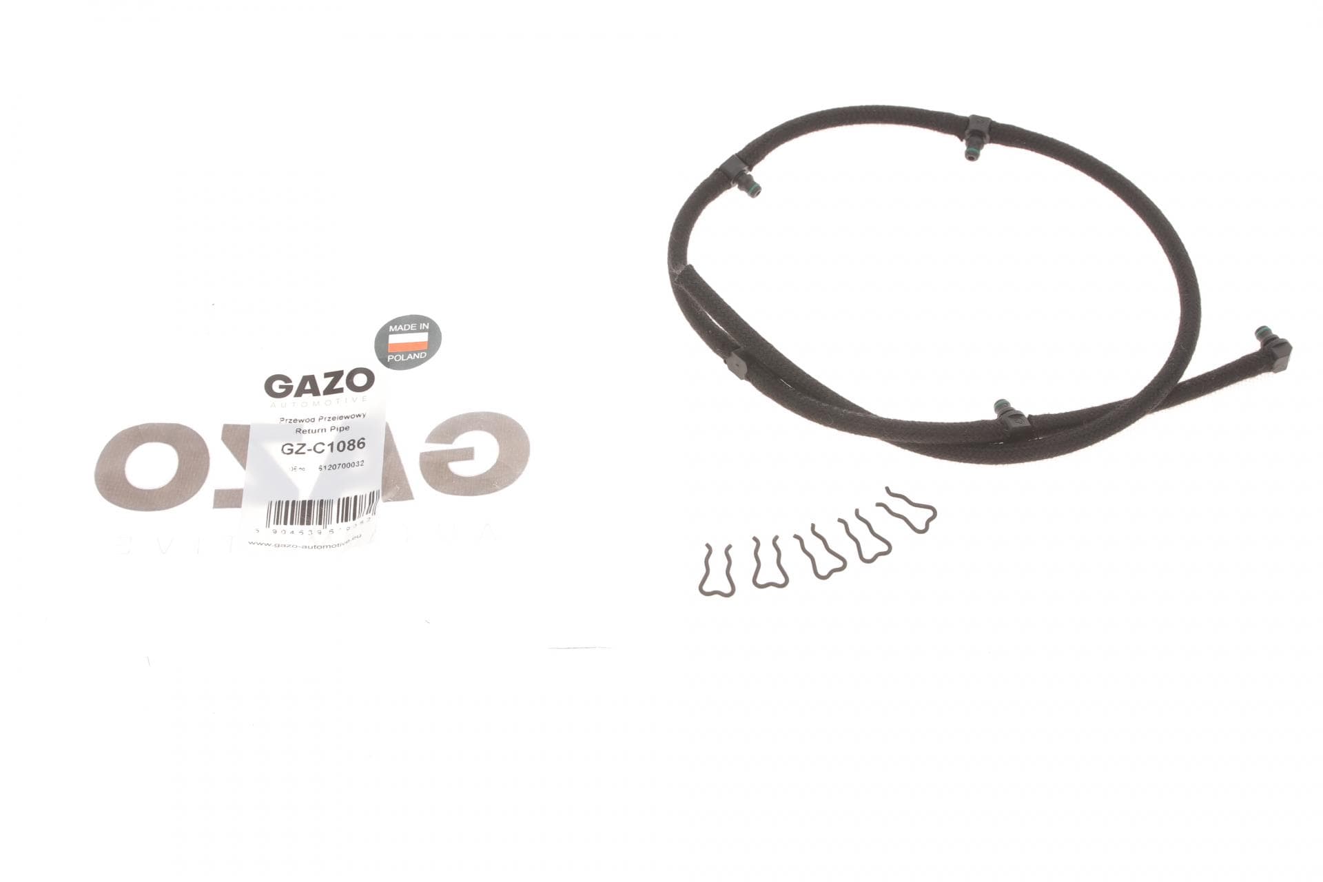 Шланг зливний MB Sprinter 2.7CDI 99- OM612 (к-кт)