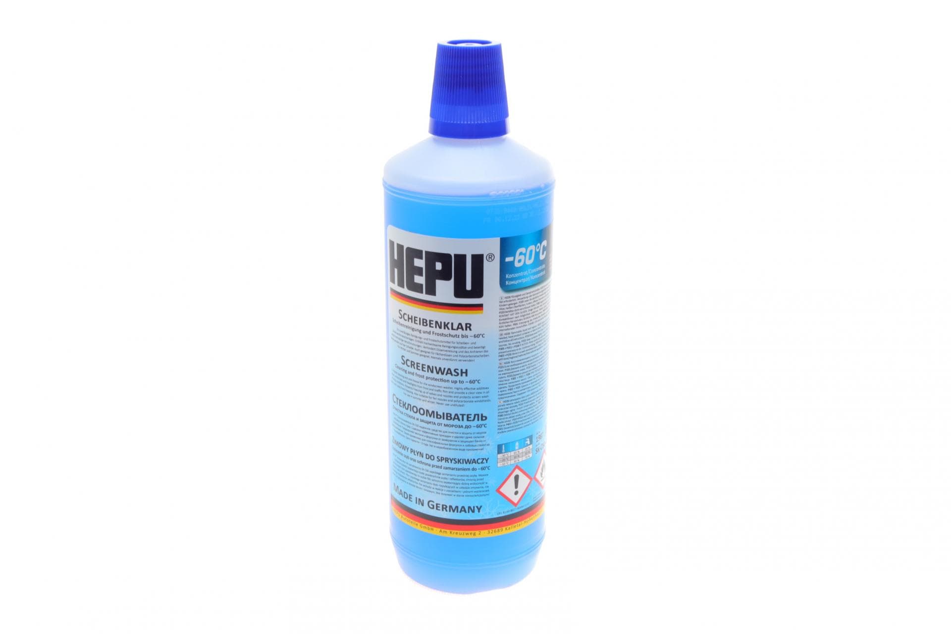 Омивач скла зима (1L) (-60°C) HEPU