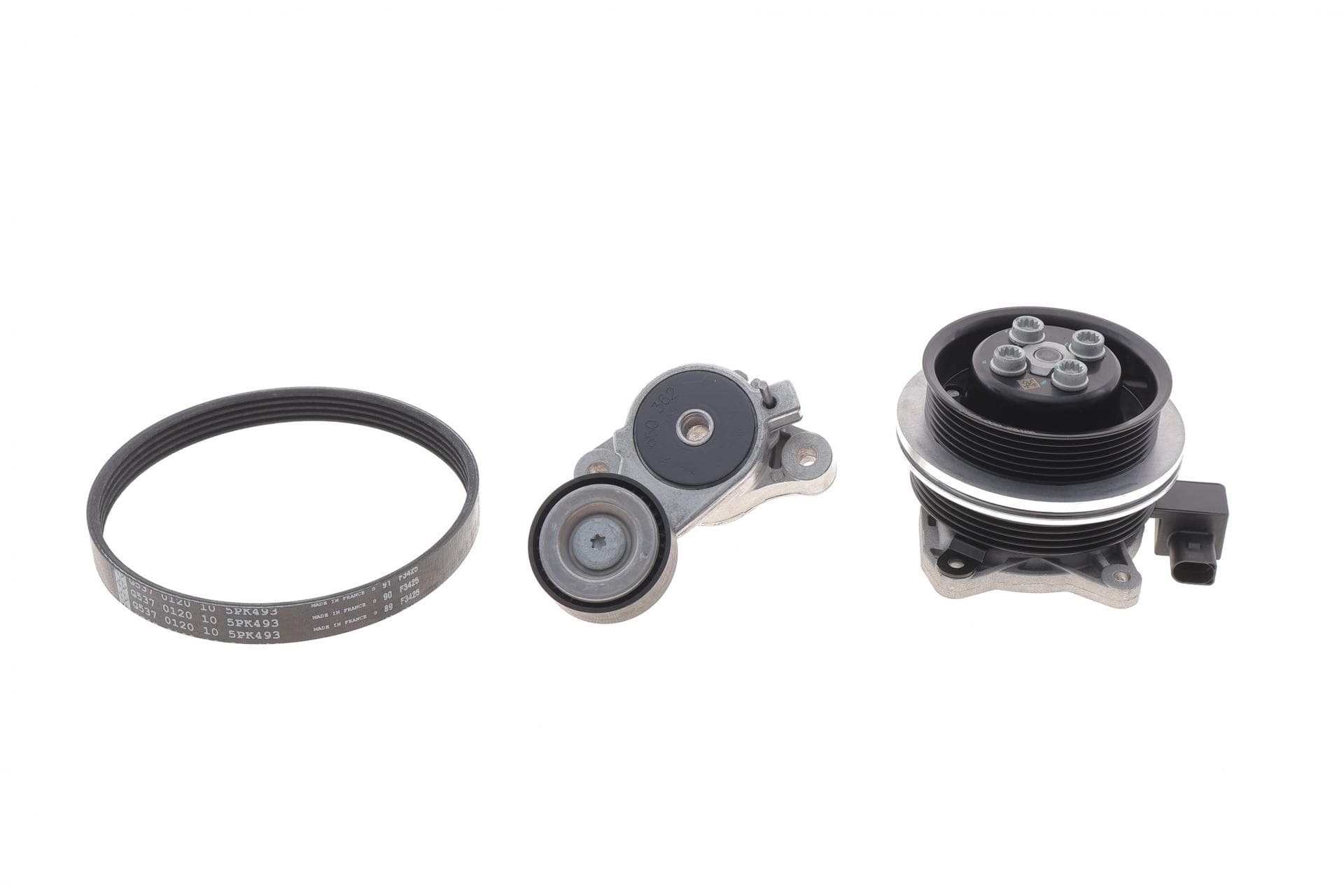 Комплект ременя генератора + помпа VW Golf/Passat/Touran 1.4 TSI 05-. (5PK493)