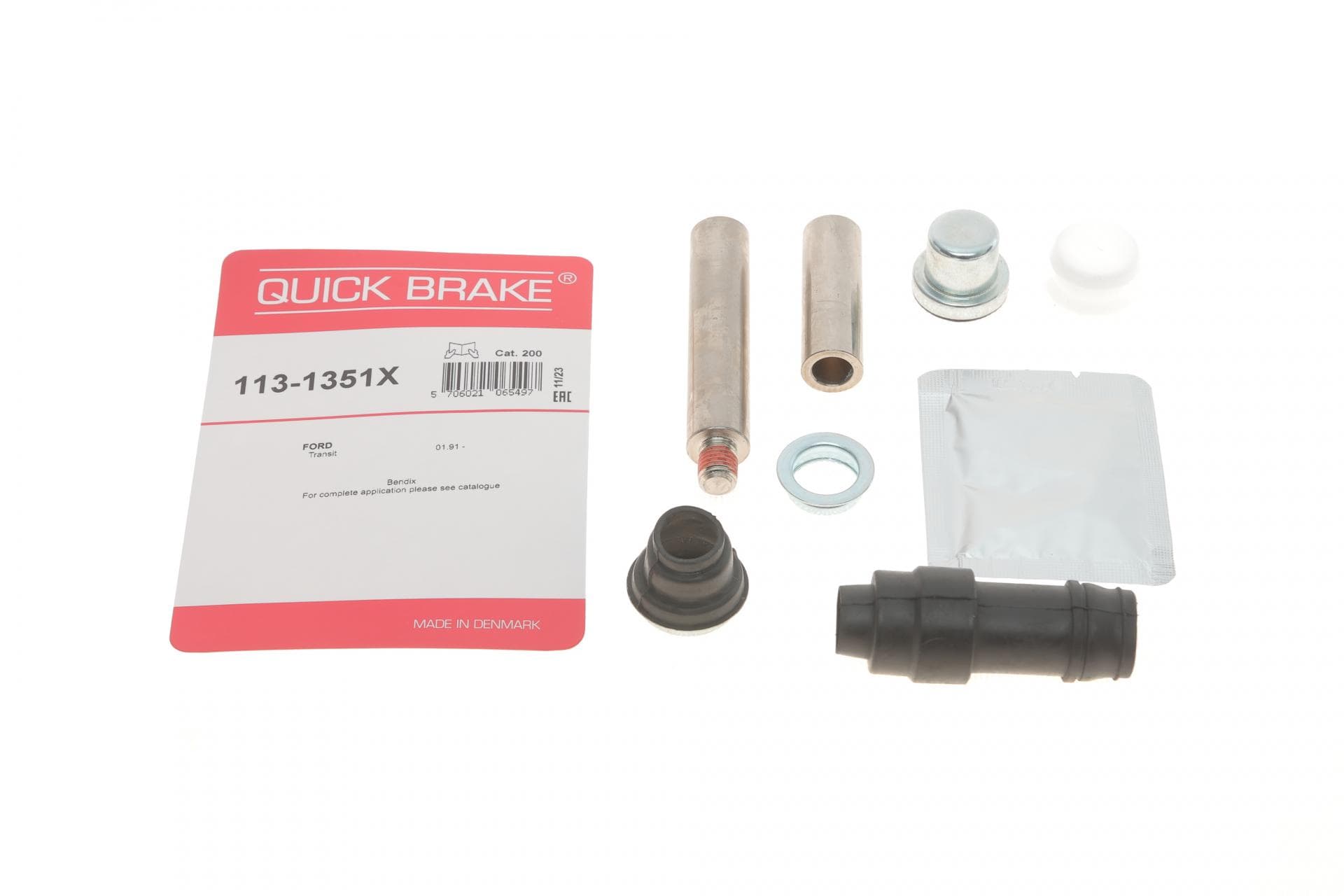 Направляюча супорта (переднього/к-кт) Ford Transit 2.0-2.5 91-00 (Bendix)